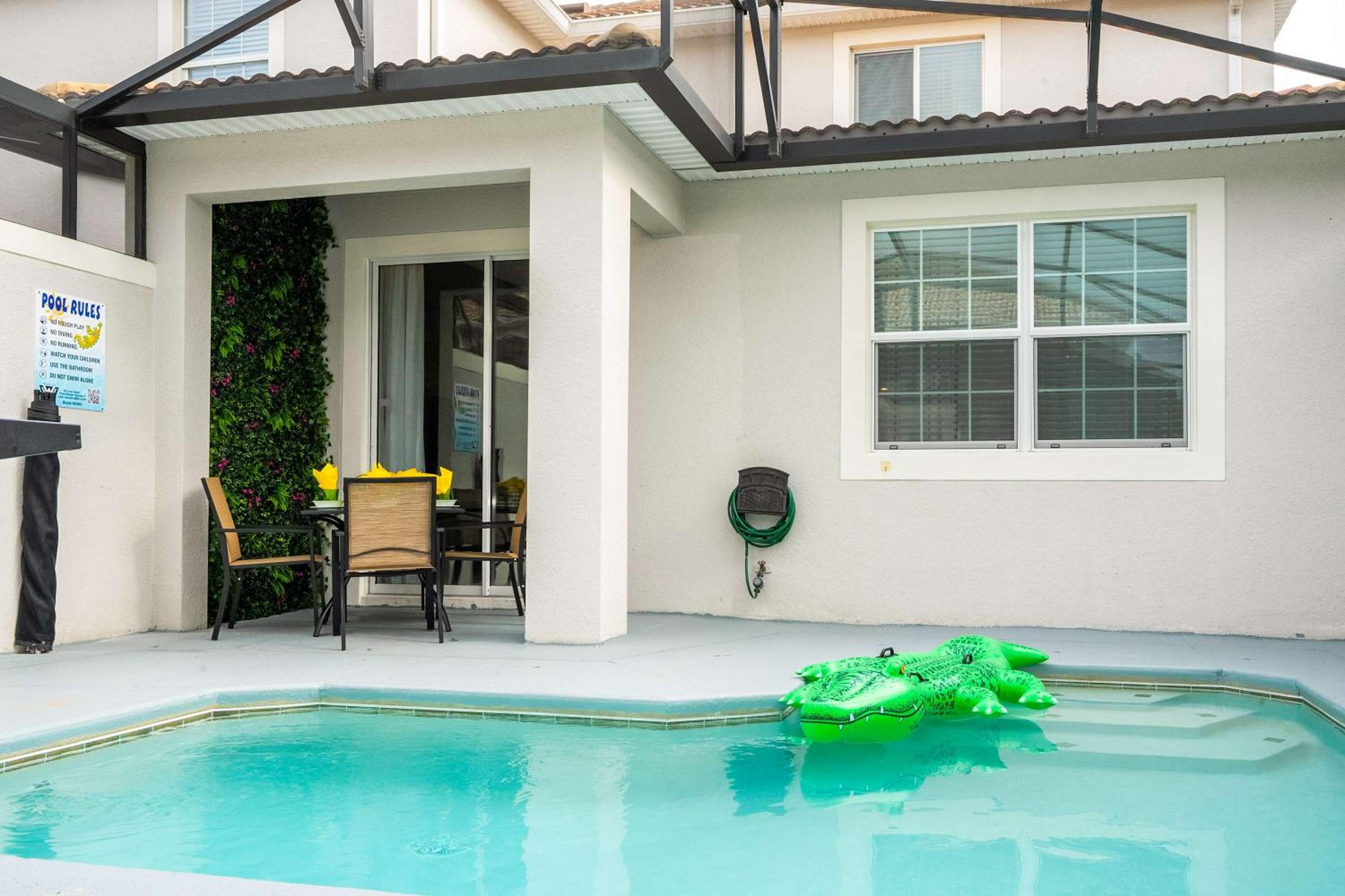 Vibrant 5Bd w Private Pool & Waterpark at Storey Lake 4811M