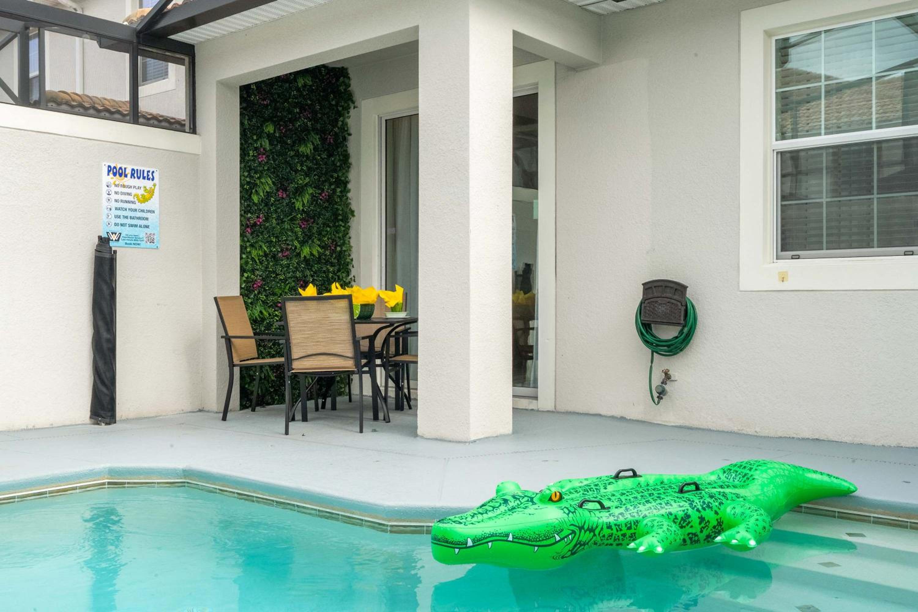 Vibrant 5Bd w Private Pool & Waterpark at Storey Lake 4811M