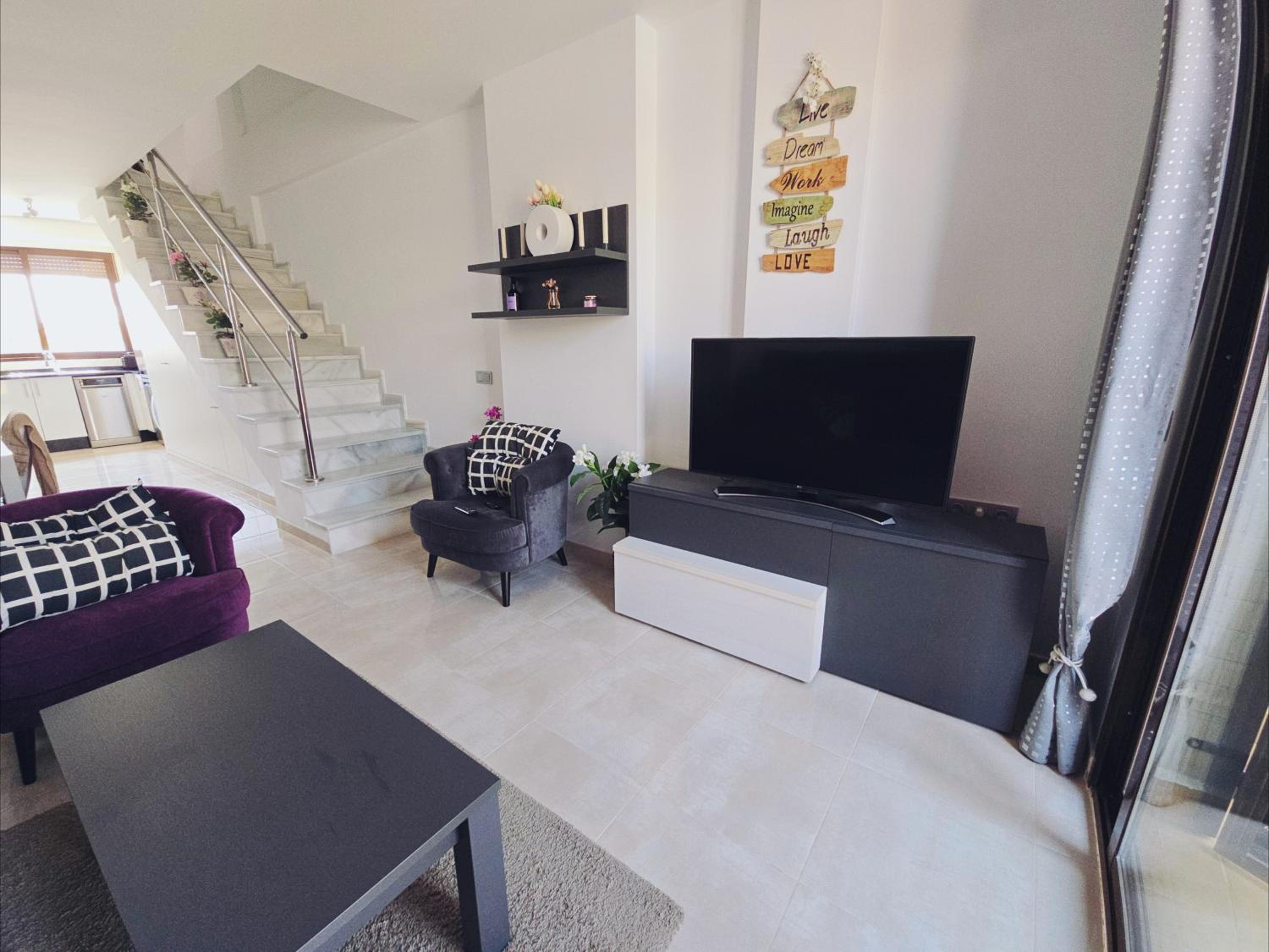 Cozy, modern, two-level apartment