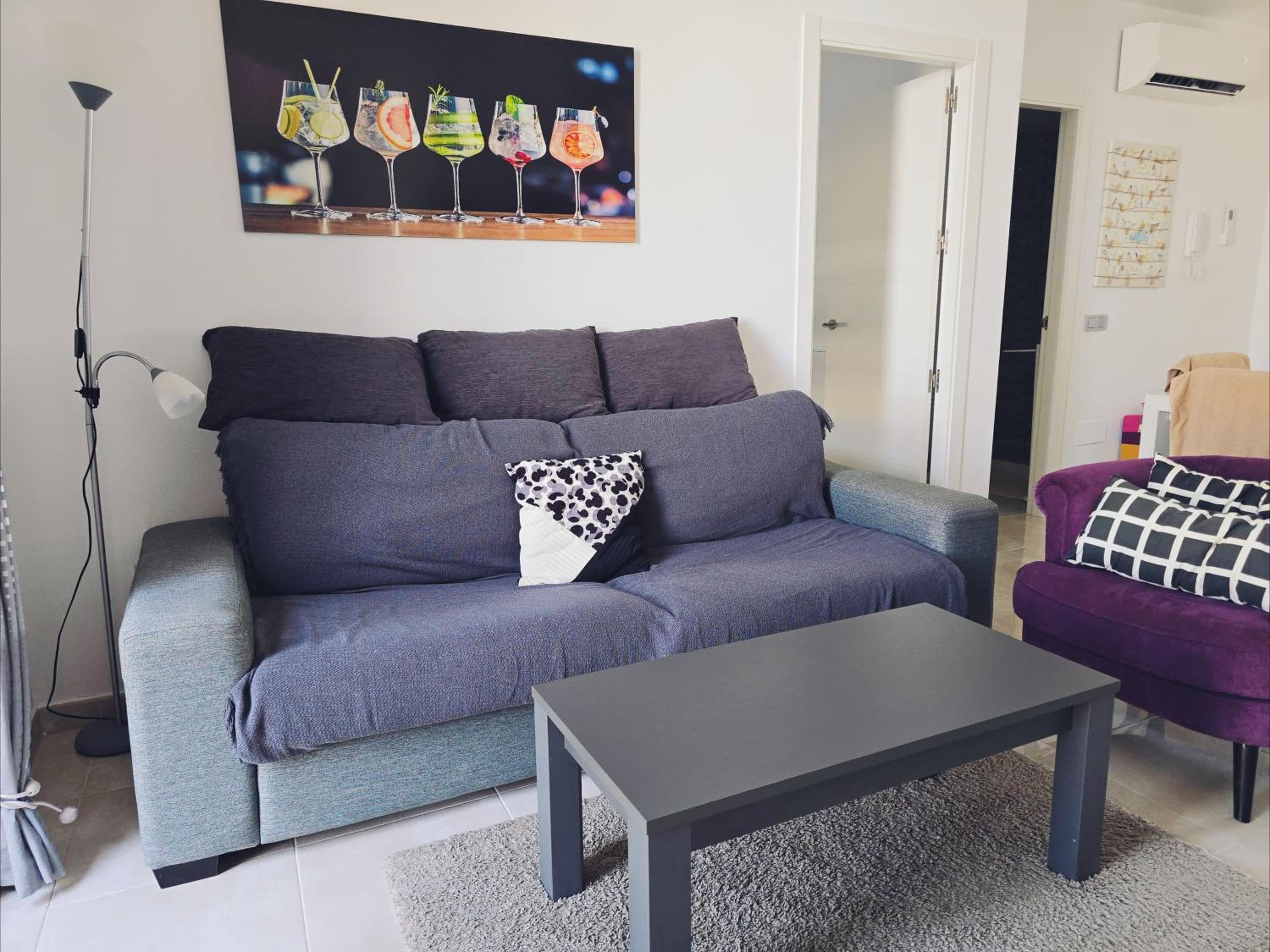 Cozy, modern, two-level apartment
