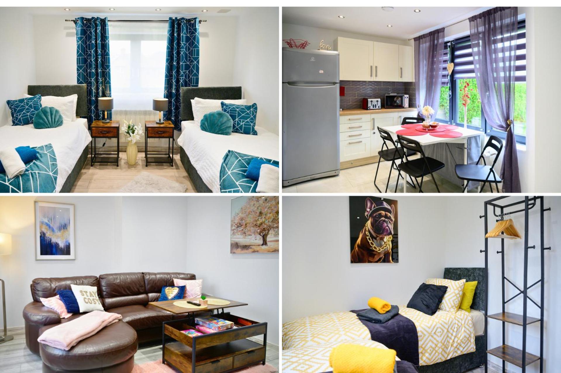 Located in the peaceful NG8 Wollaton , Perfect for Business Trips & Family Holidays or working proffesionals-long term deals, M1 Nearby , Free Parking , Pr
