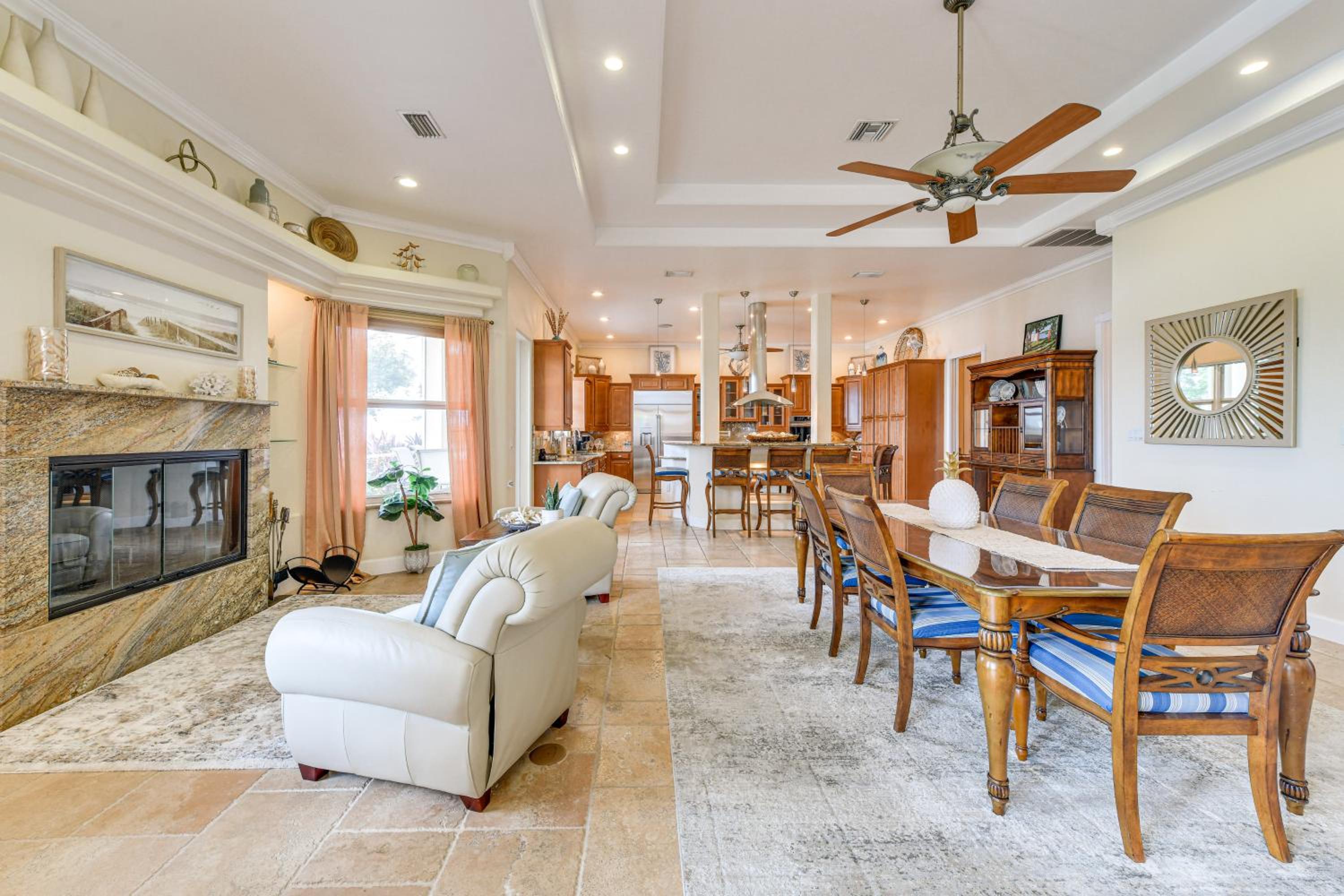 Waterfront Arcadia Home with Dock on Peace River