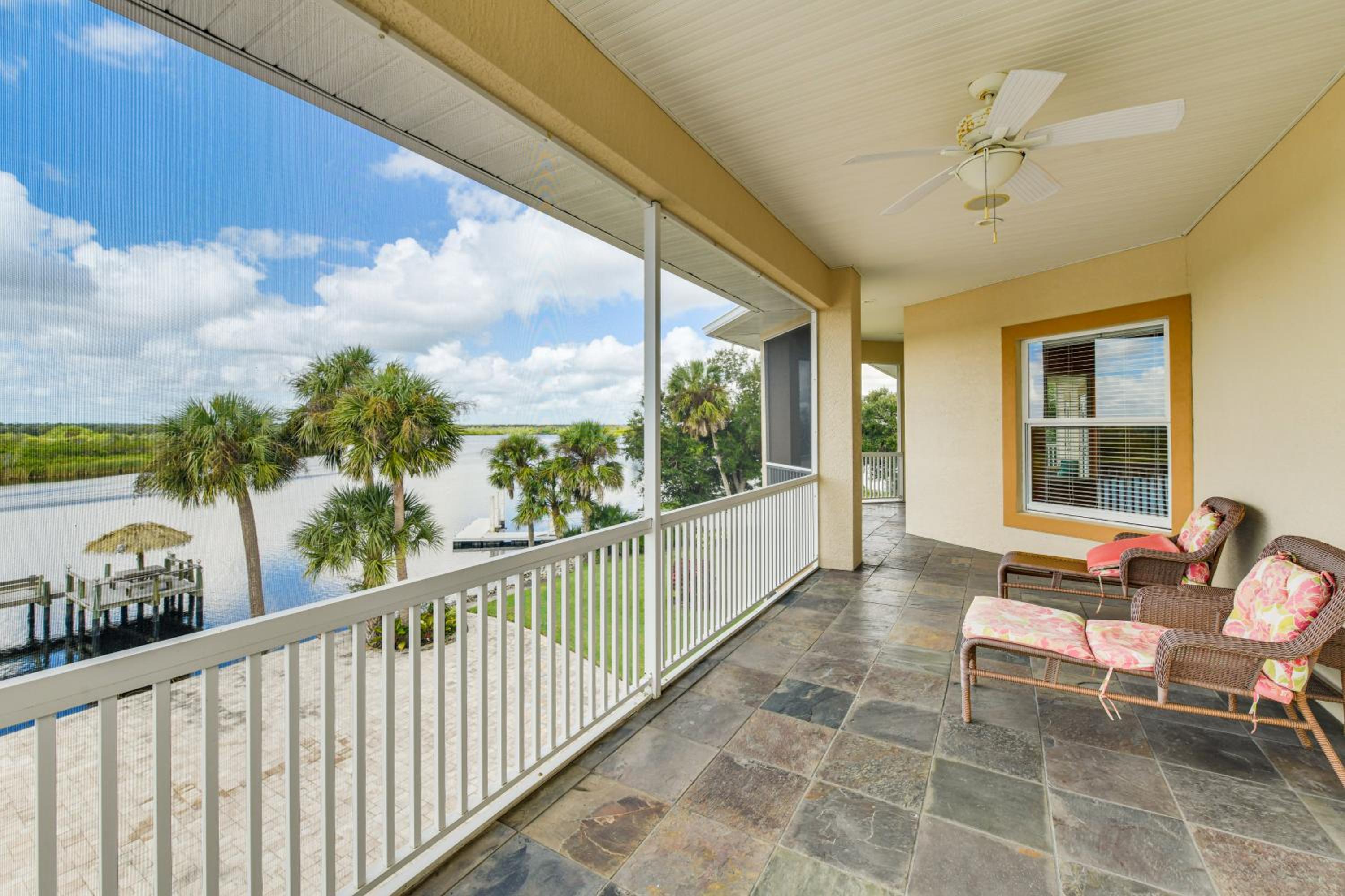 Waterfront Arcadia Home with Dock on Peace River