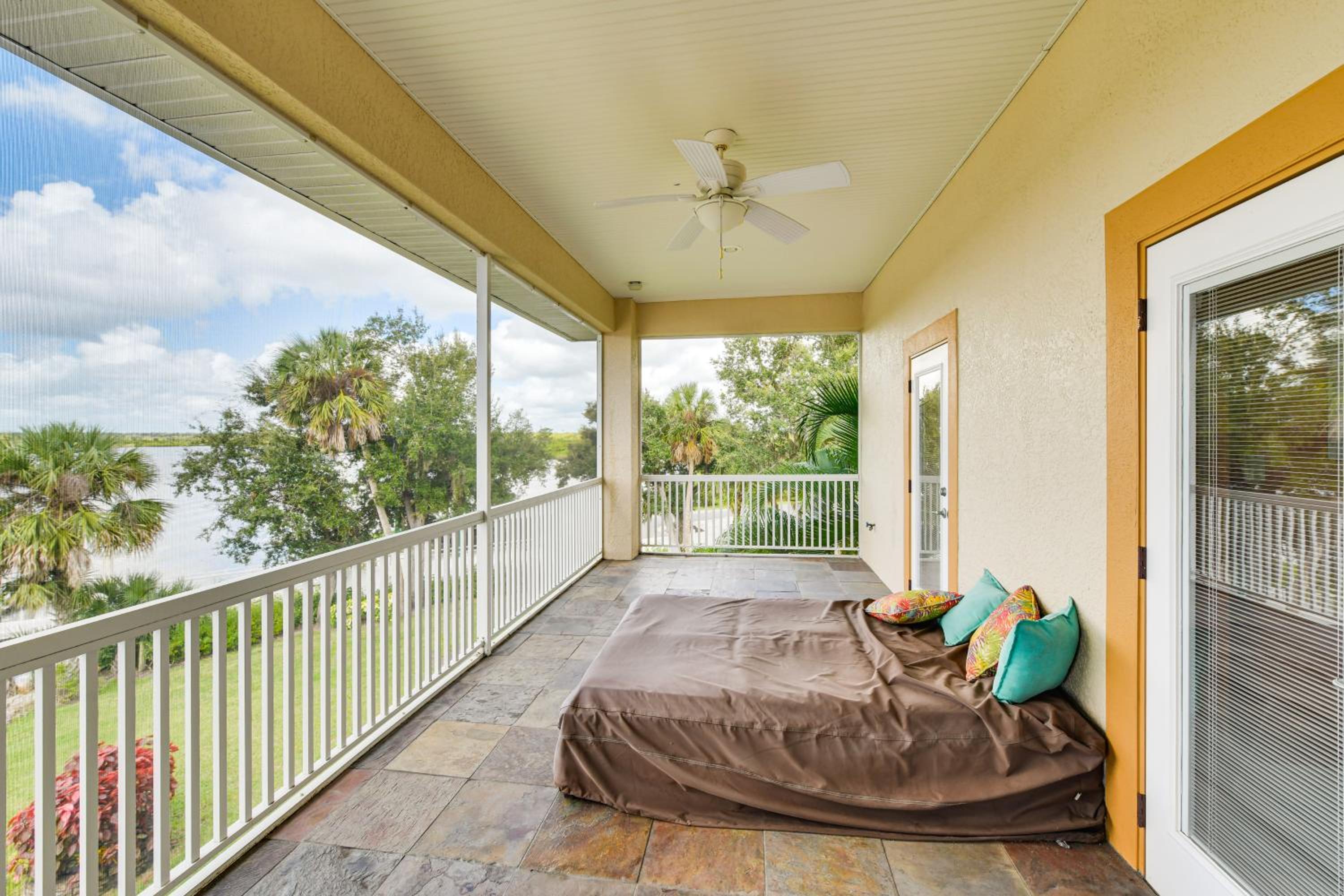 Waterfront Arcadia Home with Dock on Peace River