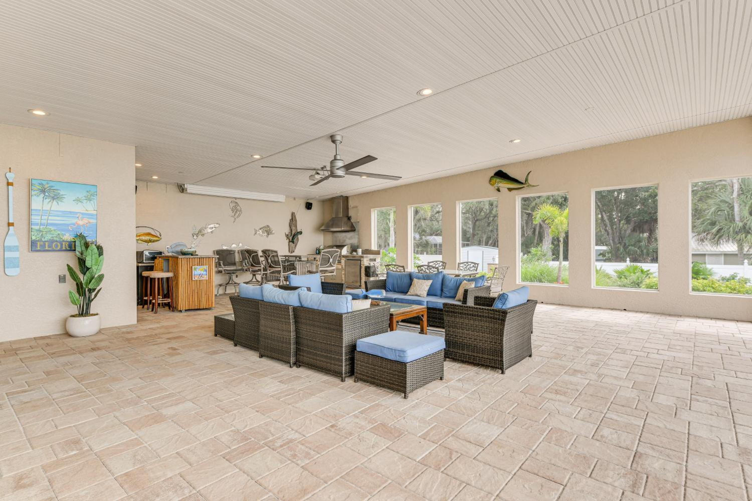 Waterfront Arcadia Home with Dock on Peace River