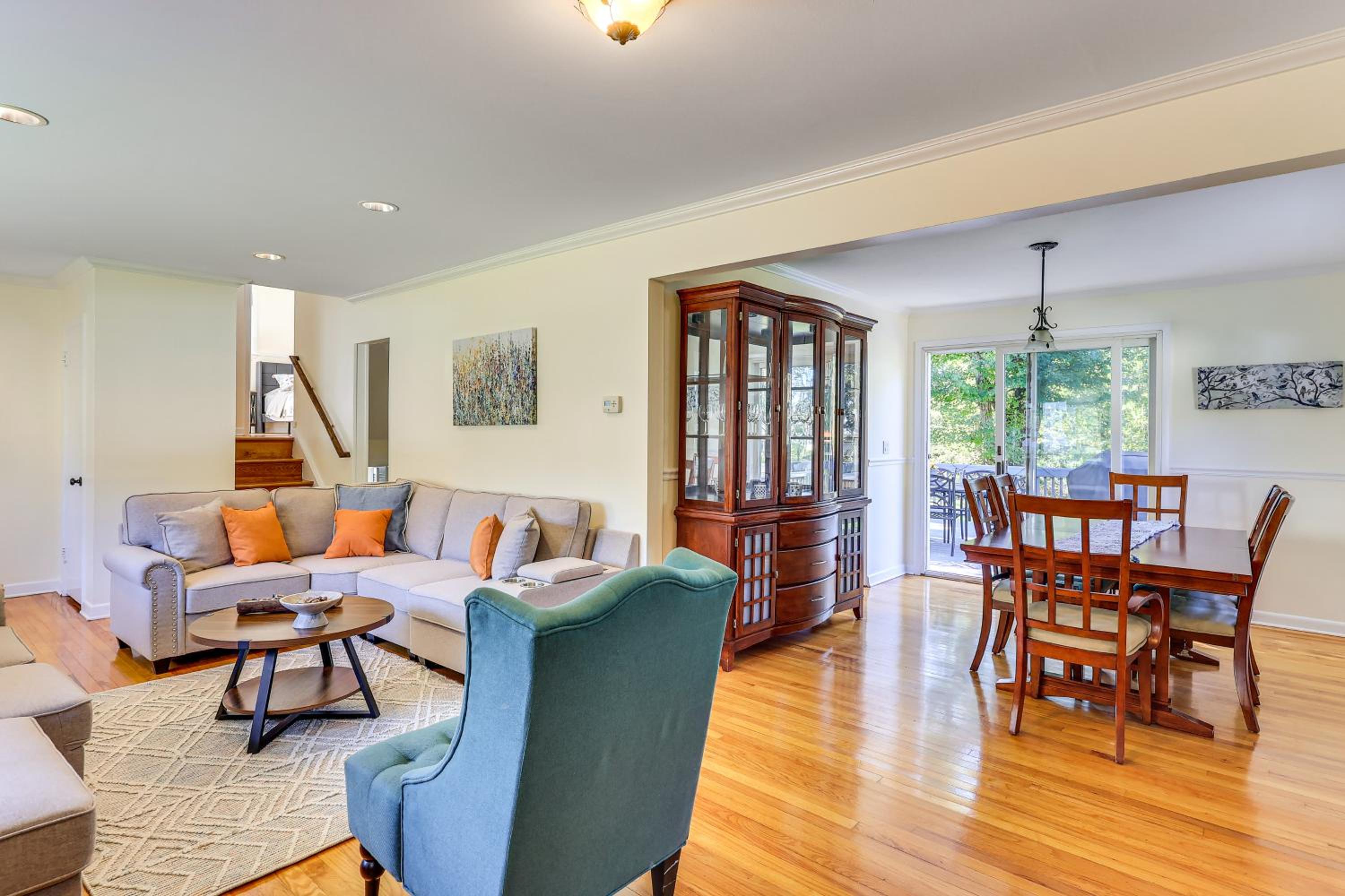 Spacious Fanwood Home with Decks, Walk to Park!