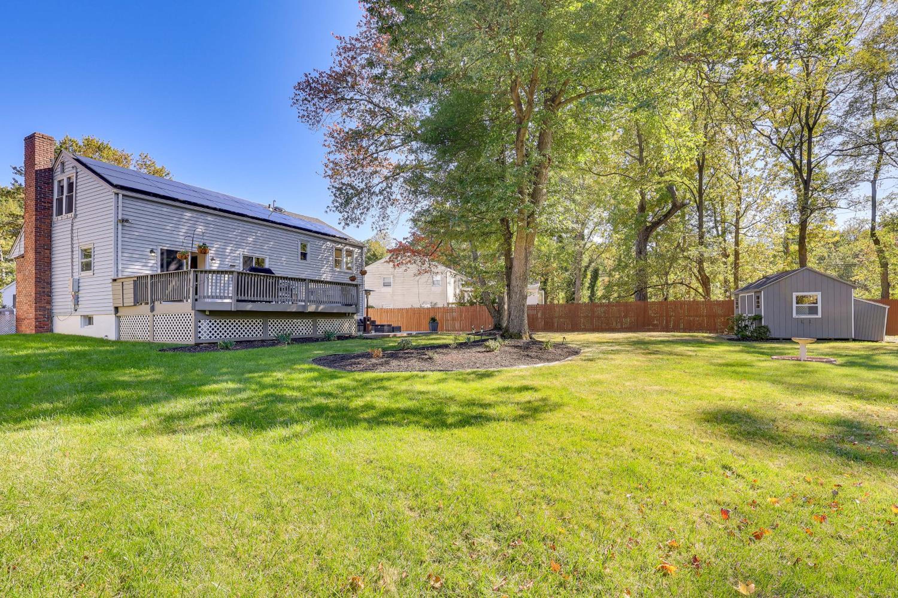 Spacious Fanwood Home with Decks, Walk to Park!