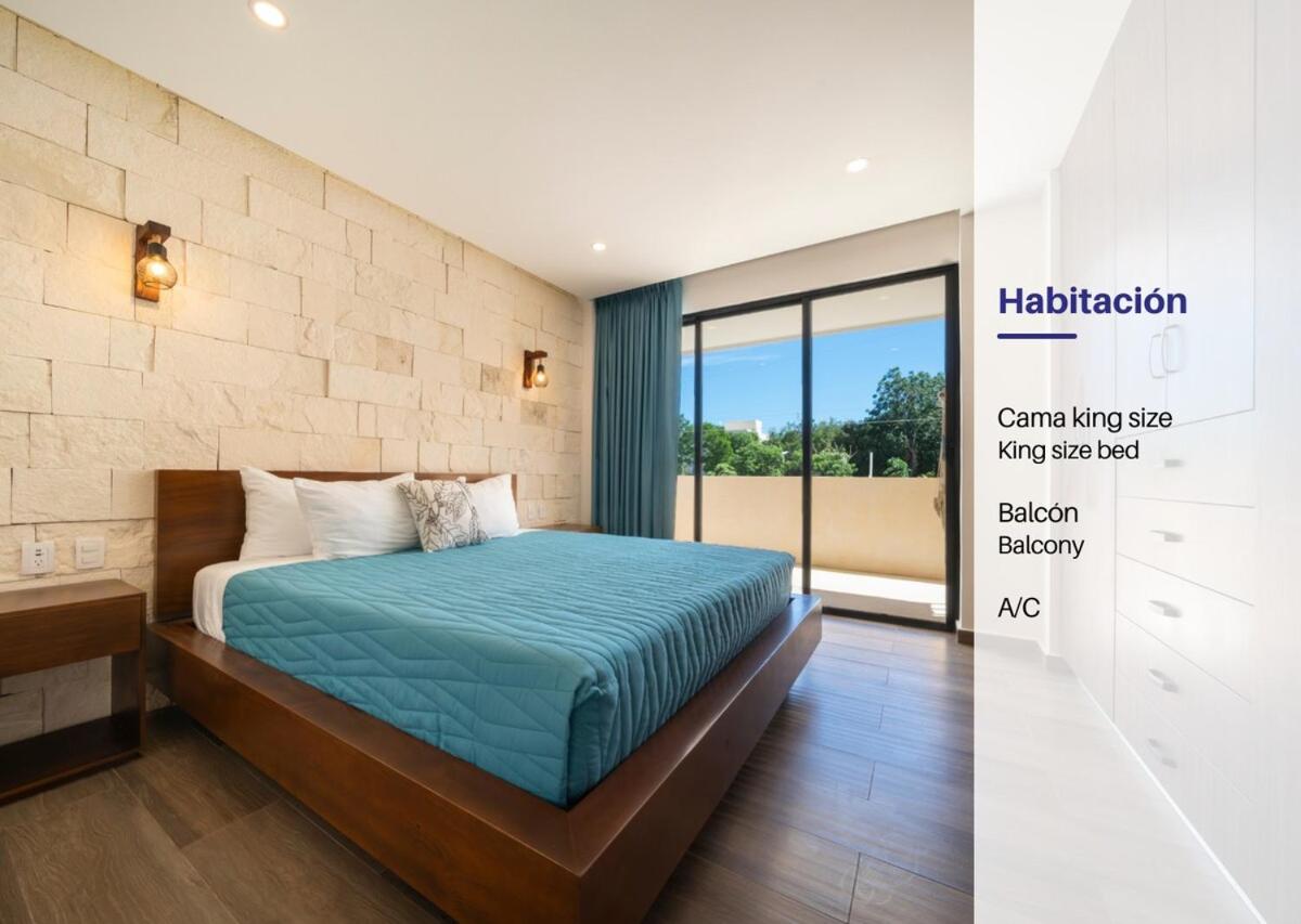 Modern apartment in the Mayan Jungle in Tulum 1 Bedroom