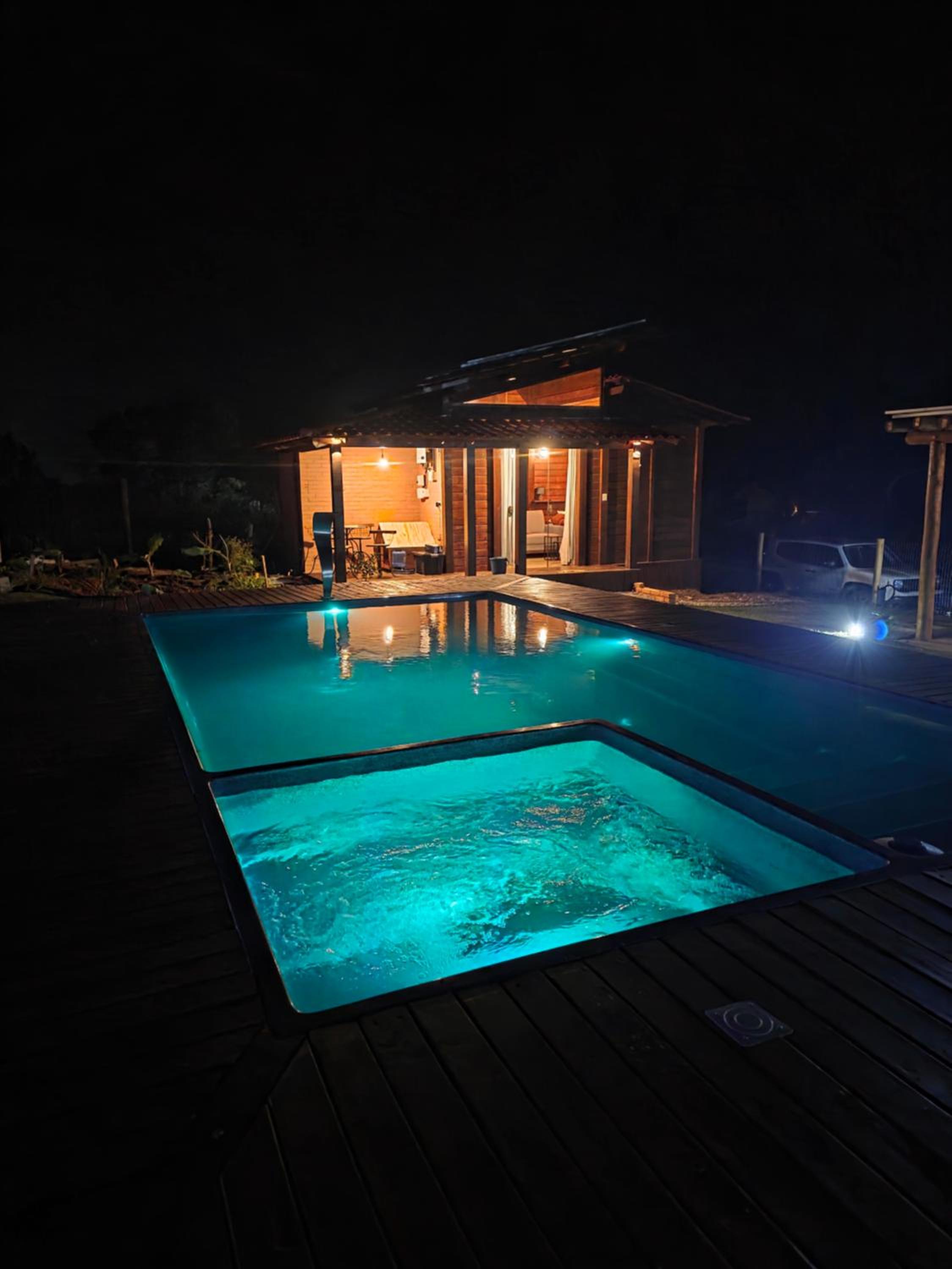 Chalé Romantico com SPA e Piscina PRIVATIVO
