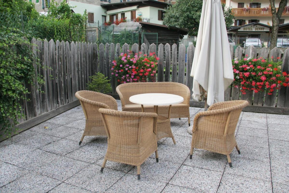 outdoor BBQ area