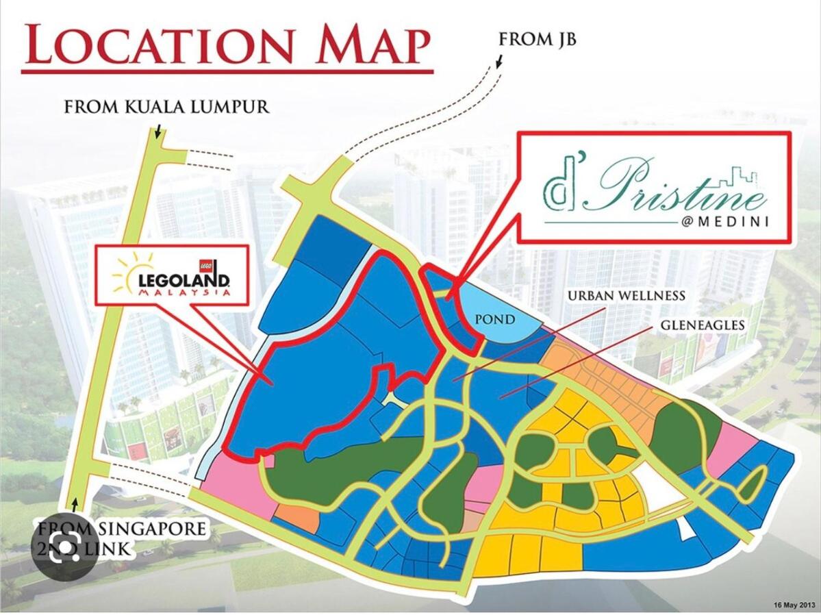 D'pristine 4 bedroom condo 1725 opposite Legoland and Medini mall