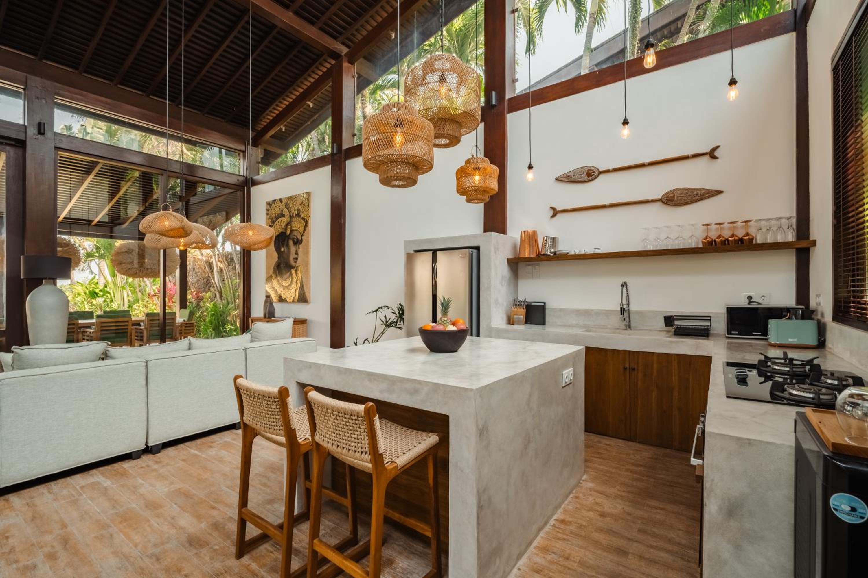 Oceanfront Luxury Villa in Beraban with Private Pool