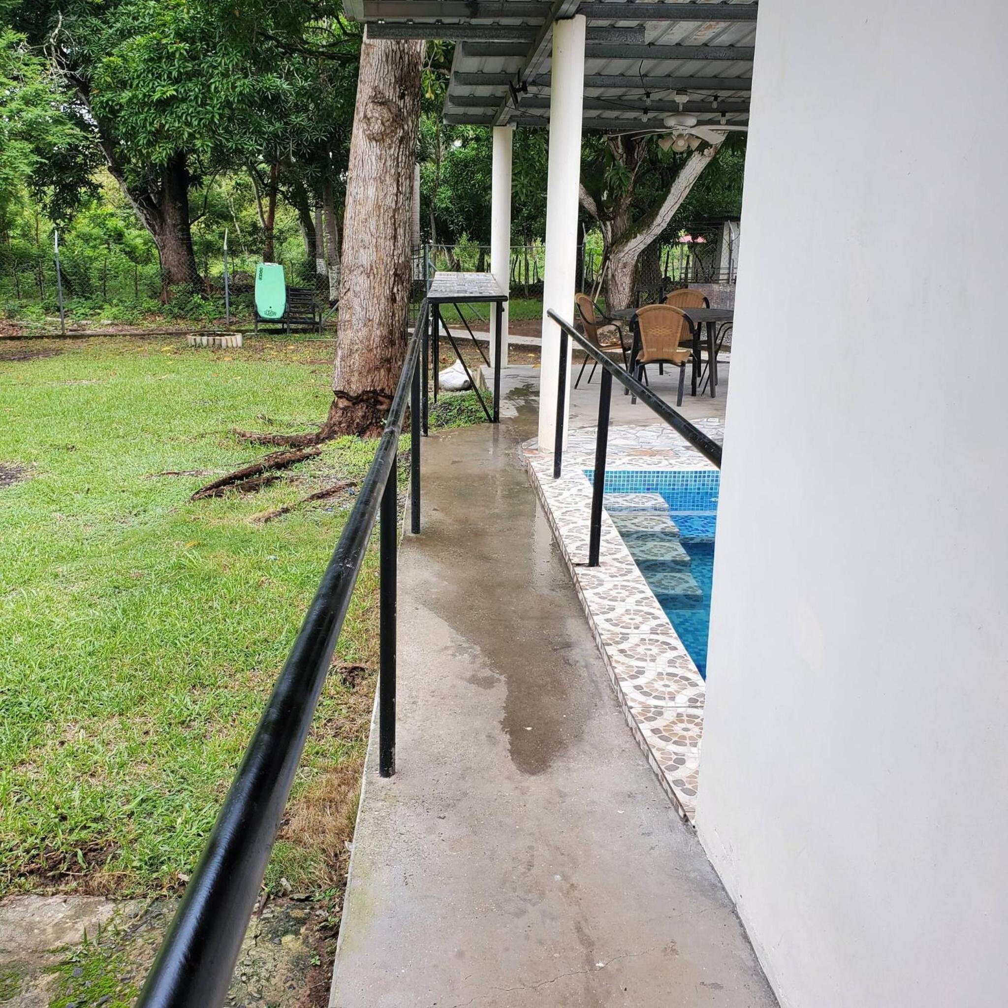 cozy corner with pool minutes away from the beach