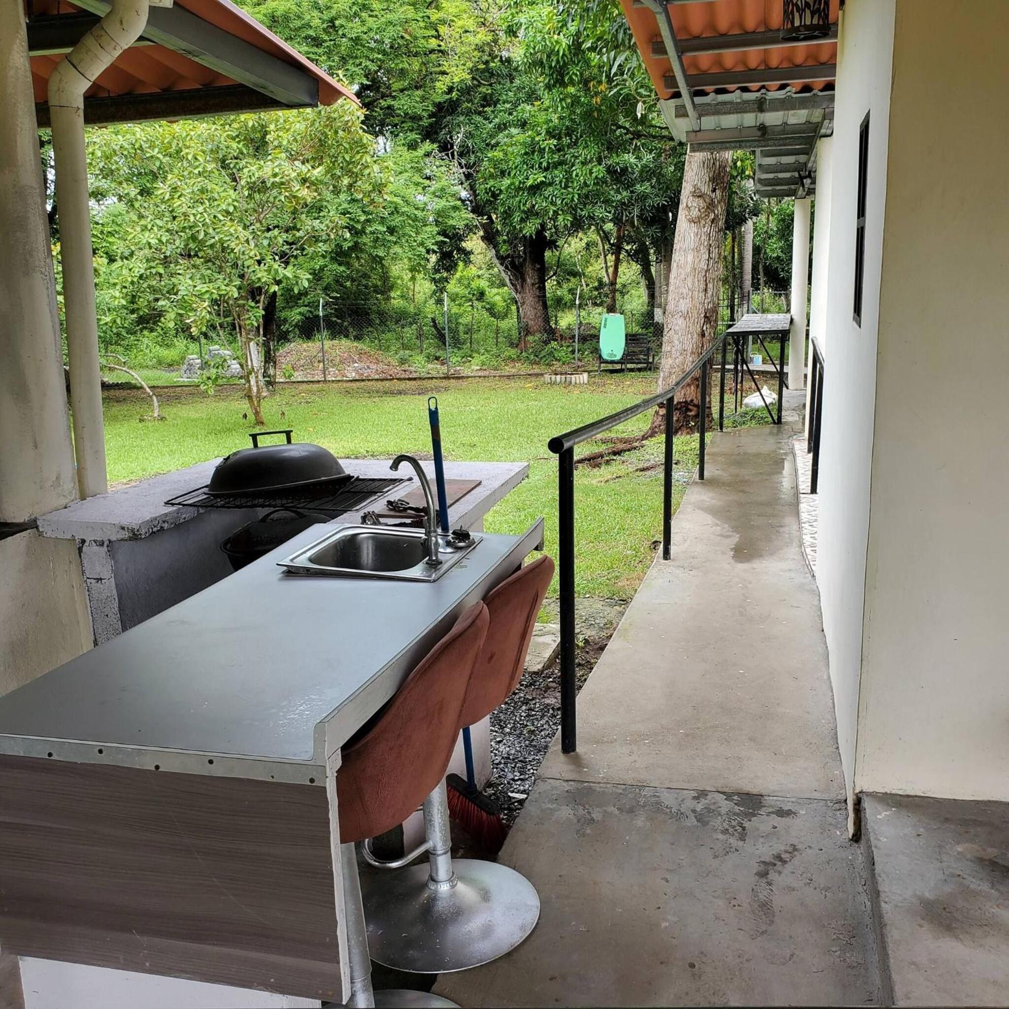 cozy corner with pool minutes away from the beach