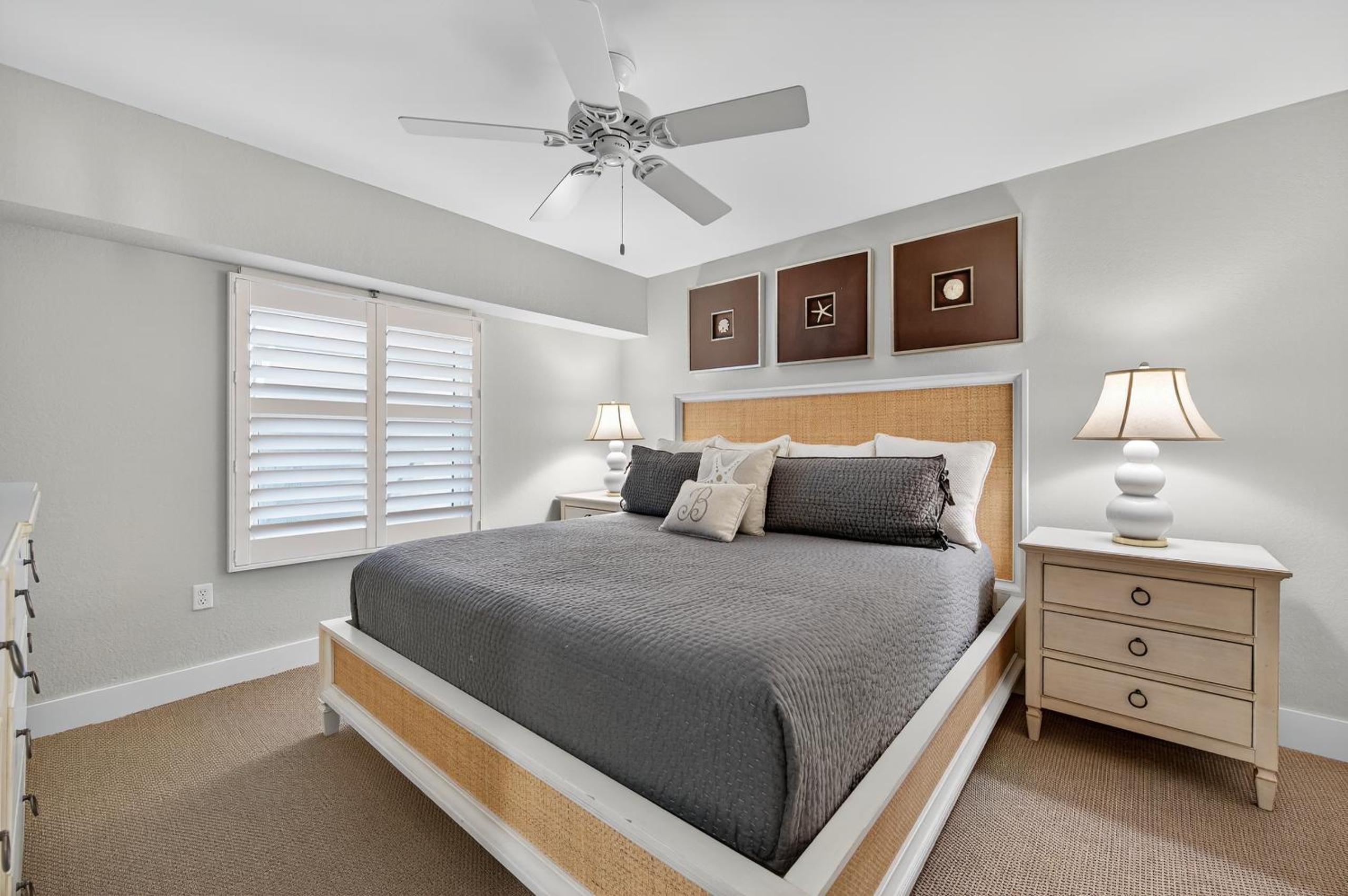 Ground floor direct oceanfront with a large patio, pool, and covered parking