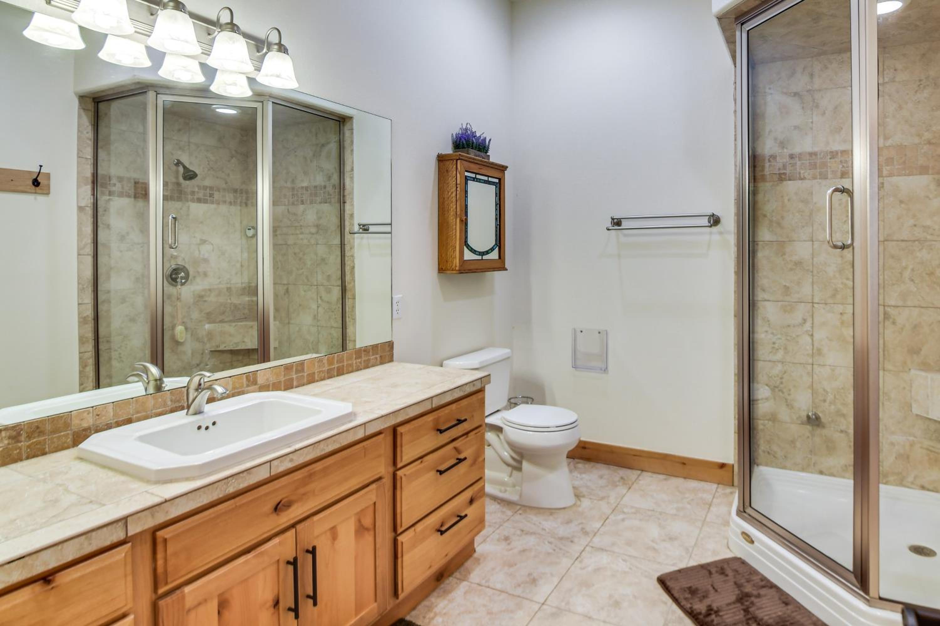 Mtn-View Cabin with Private Hot Tub in Georgetown!