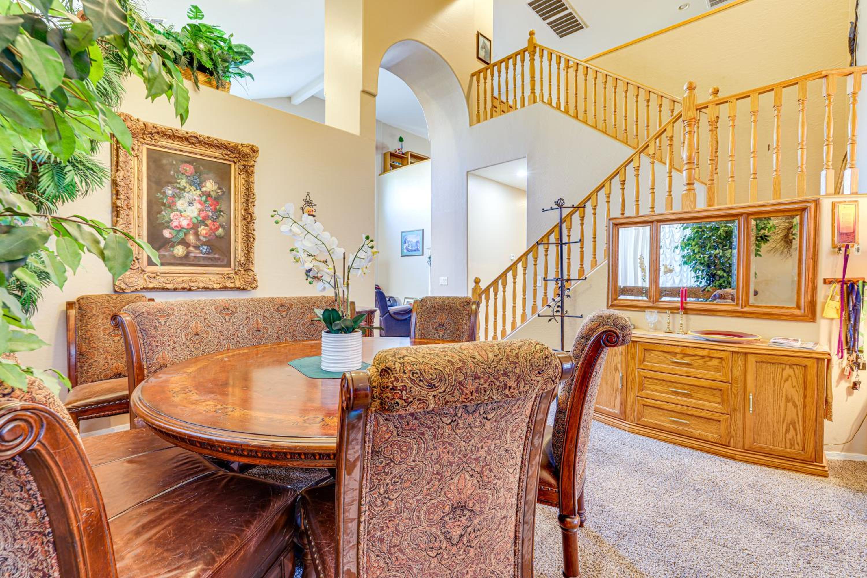 Near Golf Courses and Casinos Maricopa Home with Yard