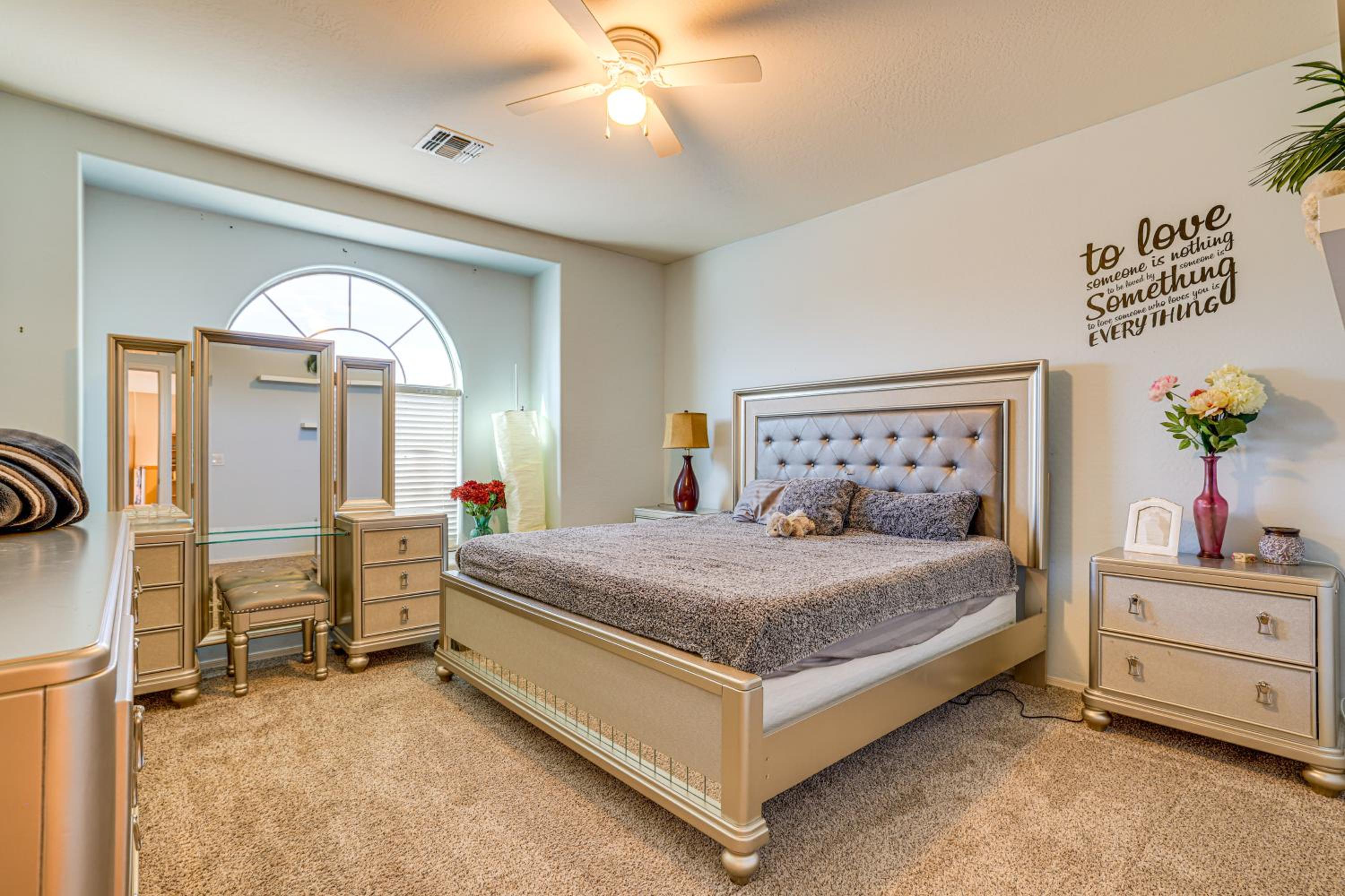 Near Golf Courses and Casinos Maricopa Home with Yard