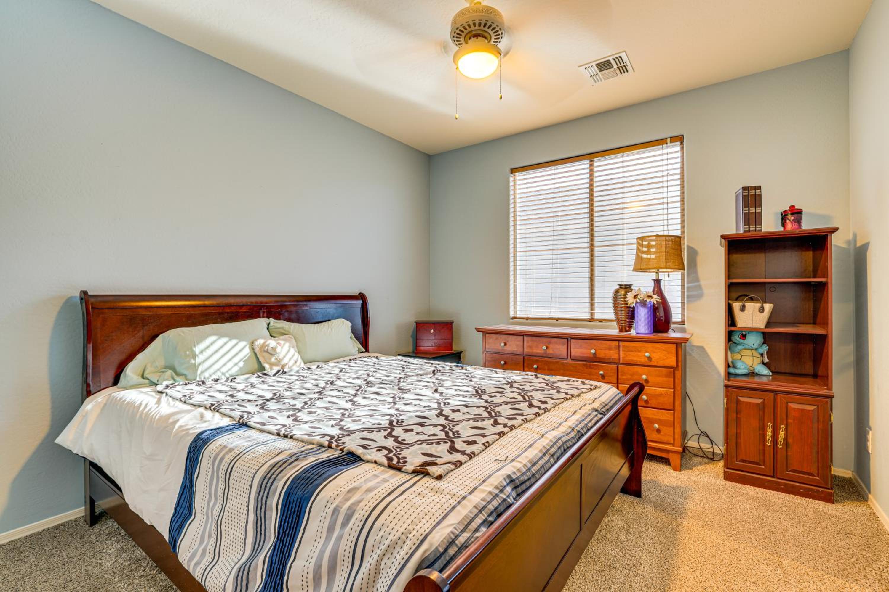 Near Golf Courses and Casinos Maricopa Home with Yard