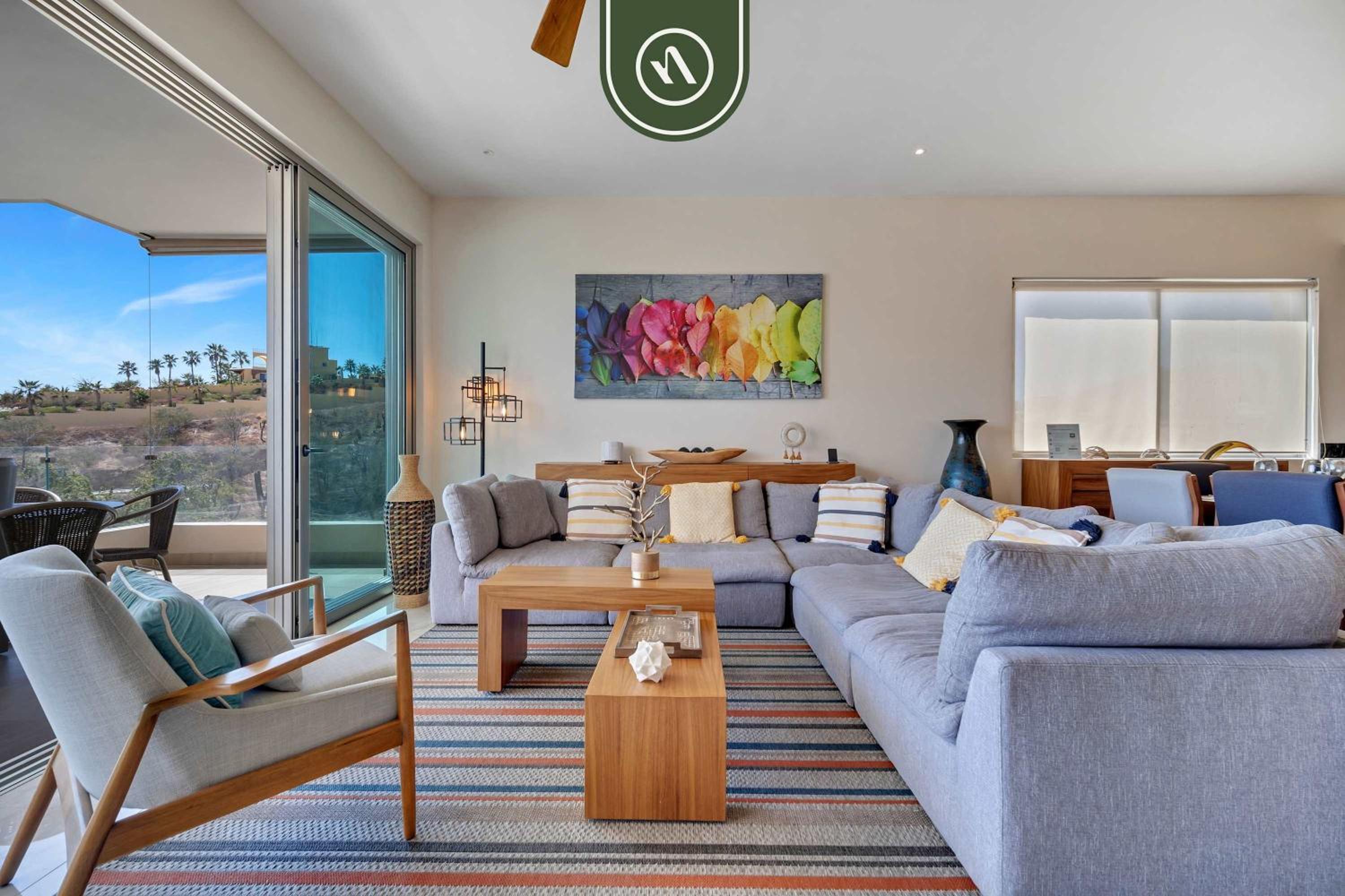 Oceanview 3 BR Condo - Pool - View of the Desert