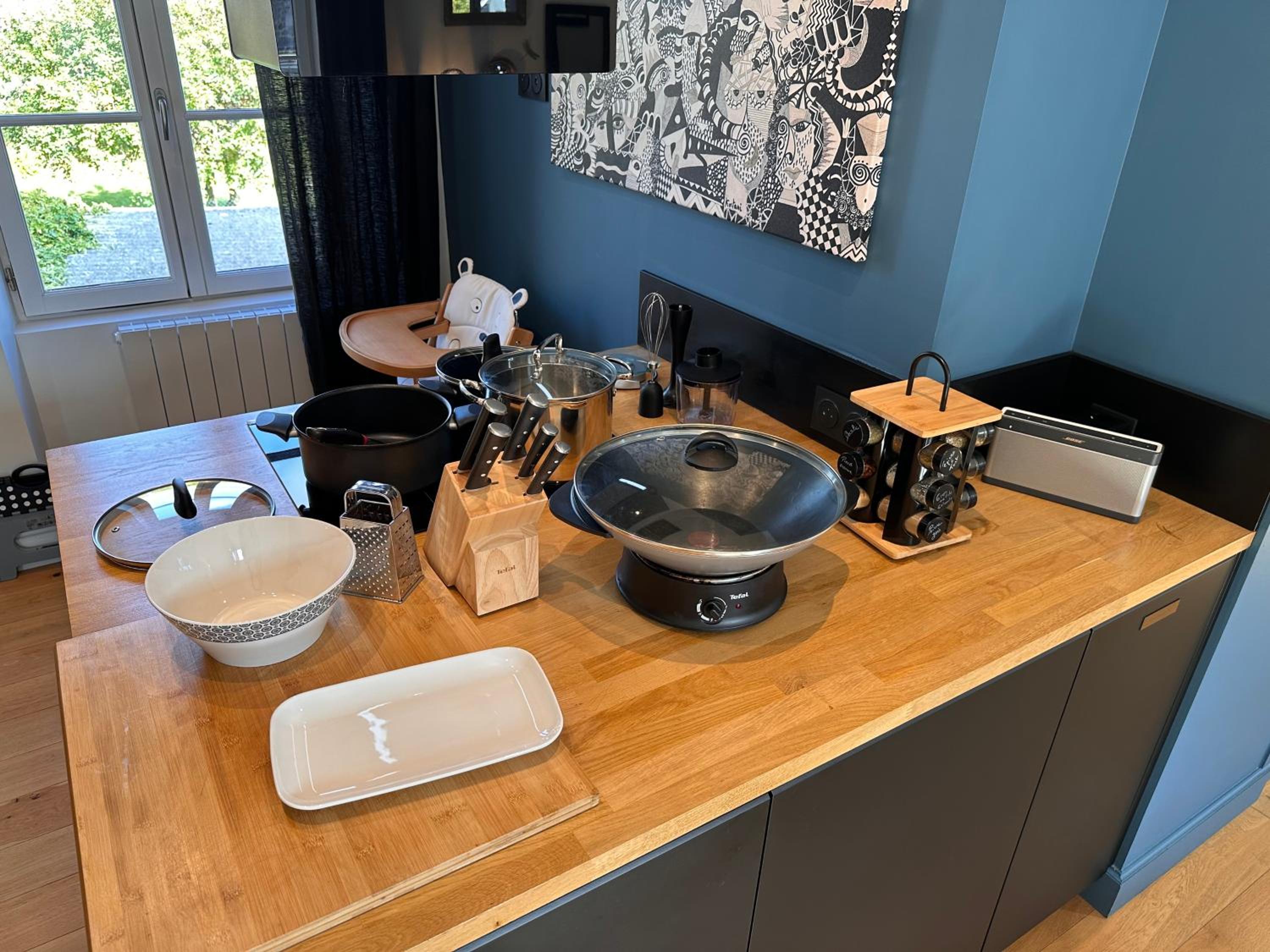 Les Libellules Appartement avec baignoire spa à Dinan Lanvallay