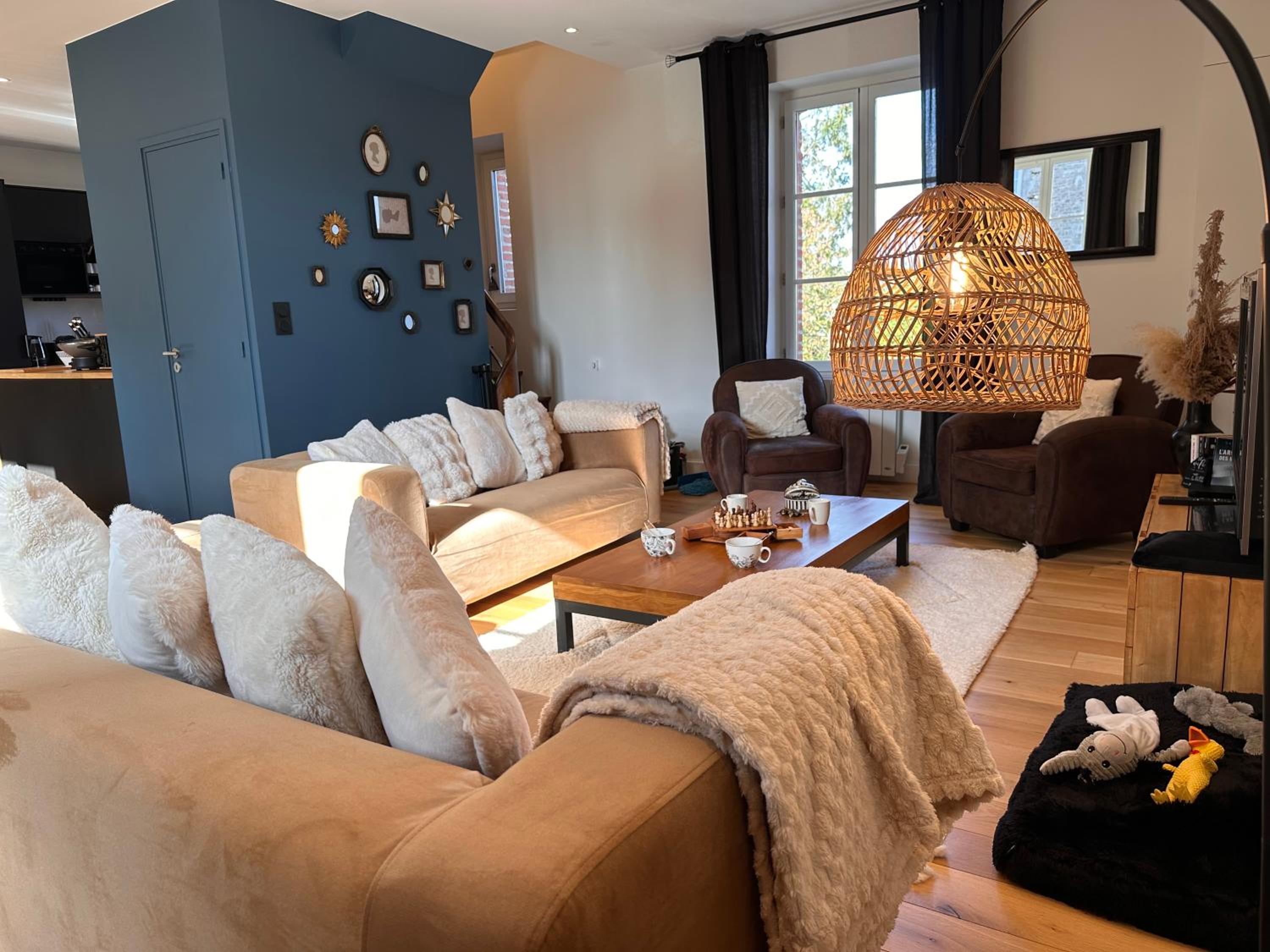 Les Libellules Appartement avec baignoire spa à Dinan Lanvallay
