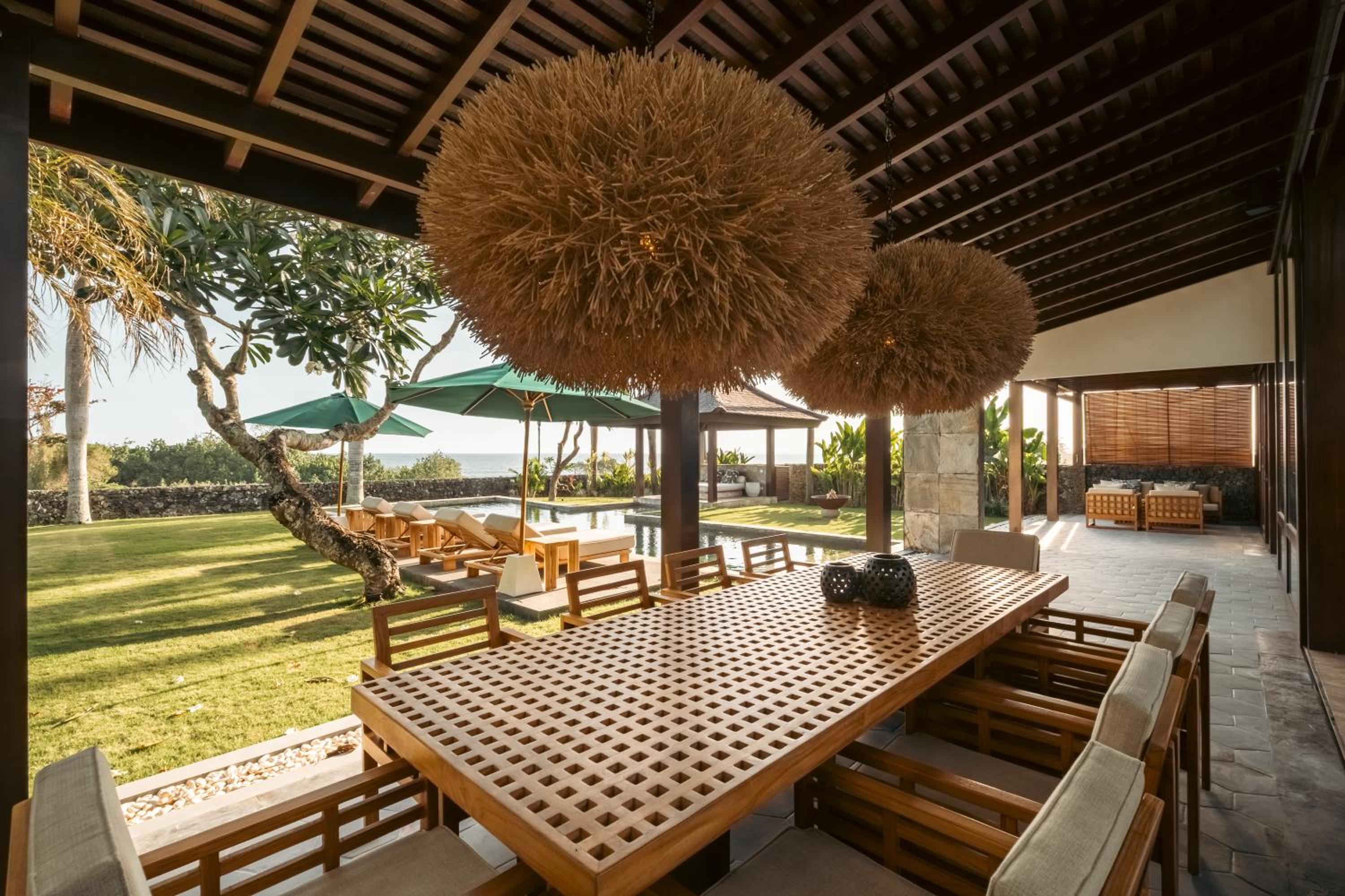 Oceanfront Luxury Villa in Beraban with Private Pool