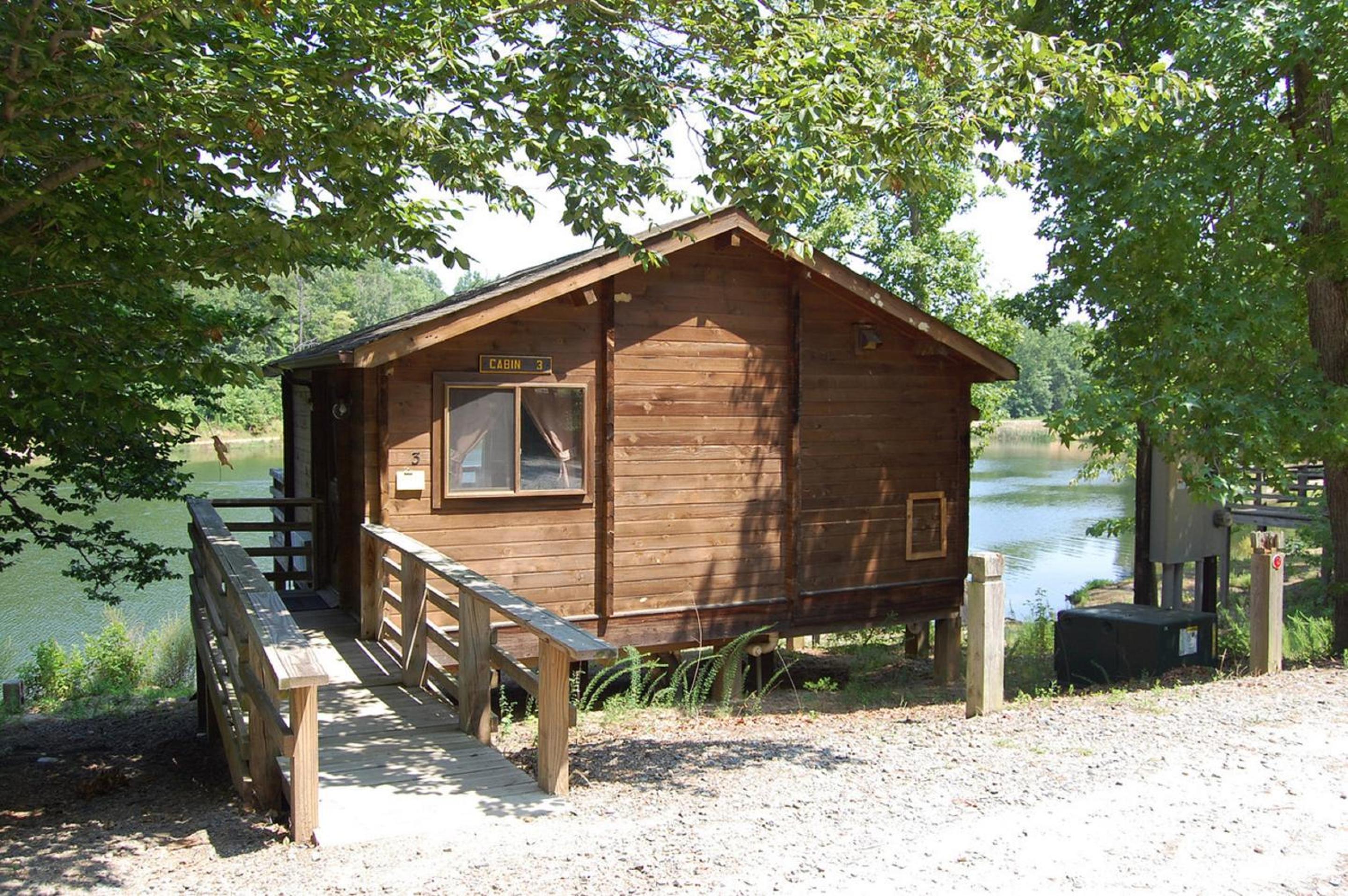 Forest Lake Camping Resort Lakefront Cabin 2