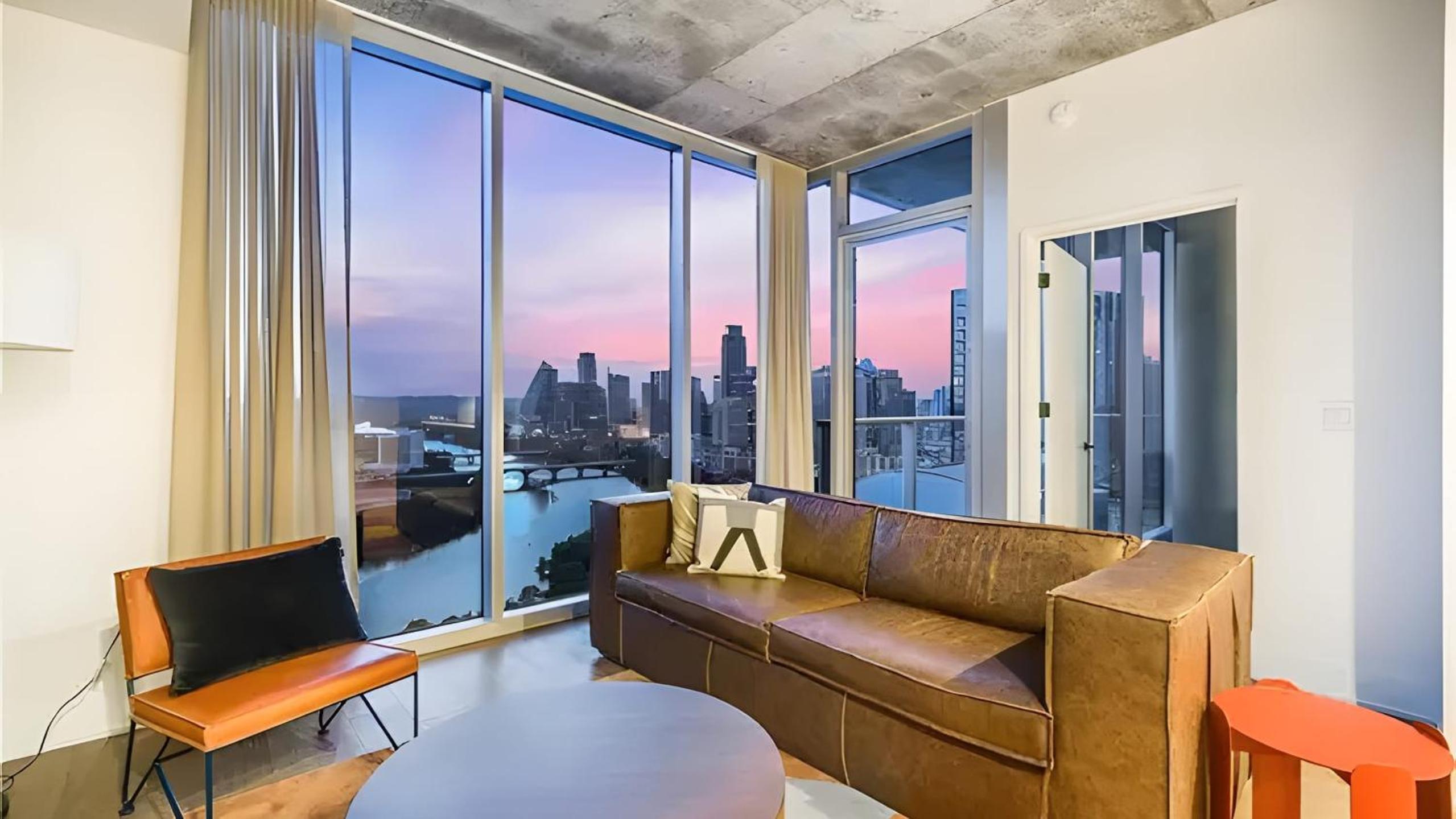 2 Luxury Condos 1 Block from Rainey St New High Rise w Rooftop Pool Gym