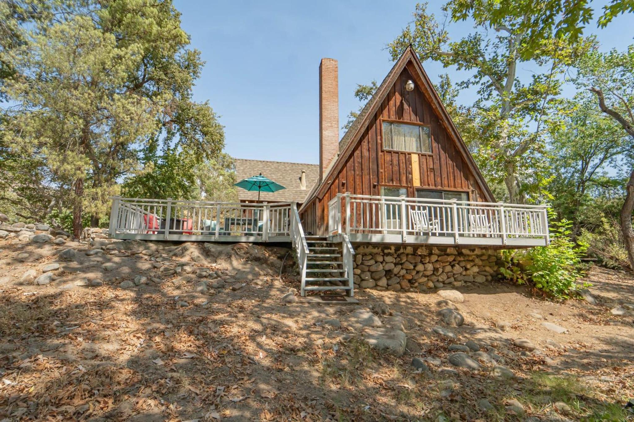 Sequoia Vintage A-frame River Retreat
