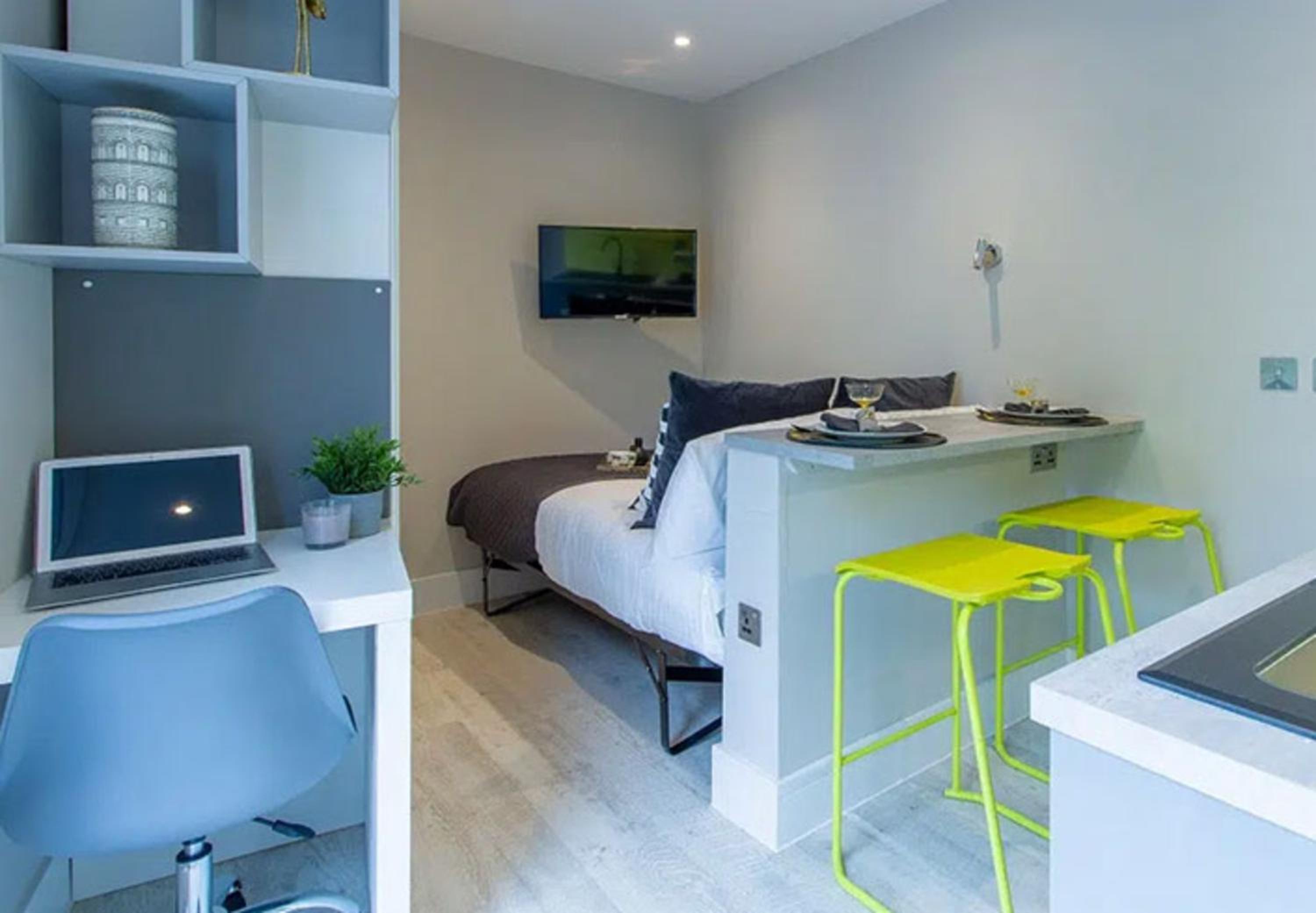 Student Only Modern Studio Apartment at Seven Sisters Near Tottenham Hotspur Stadium