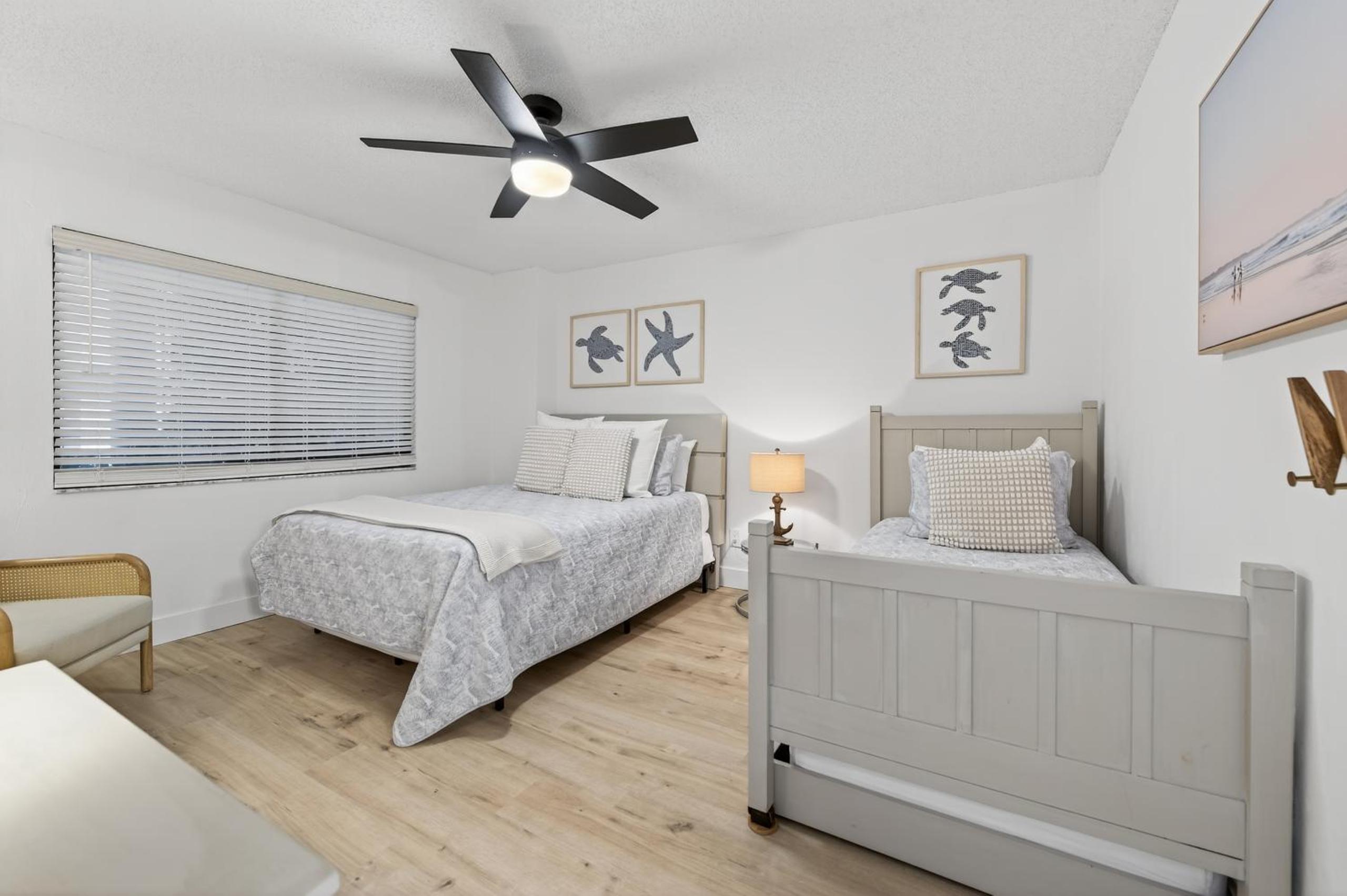 New Listing! Updated direct oceanfront condo with a pool, hot tub, and garage parking