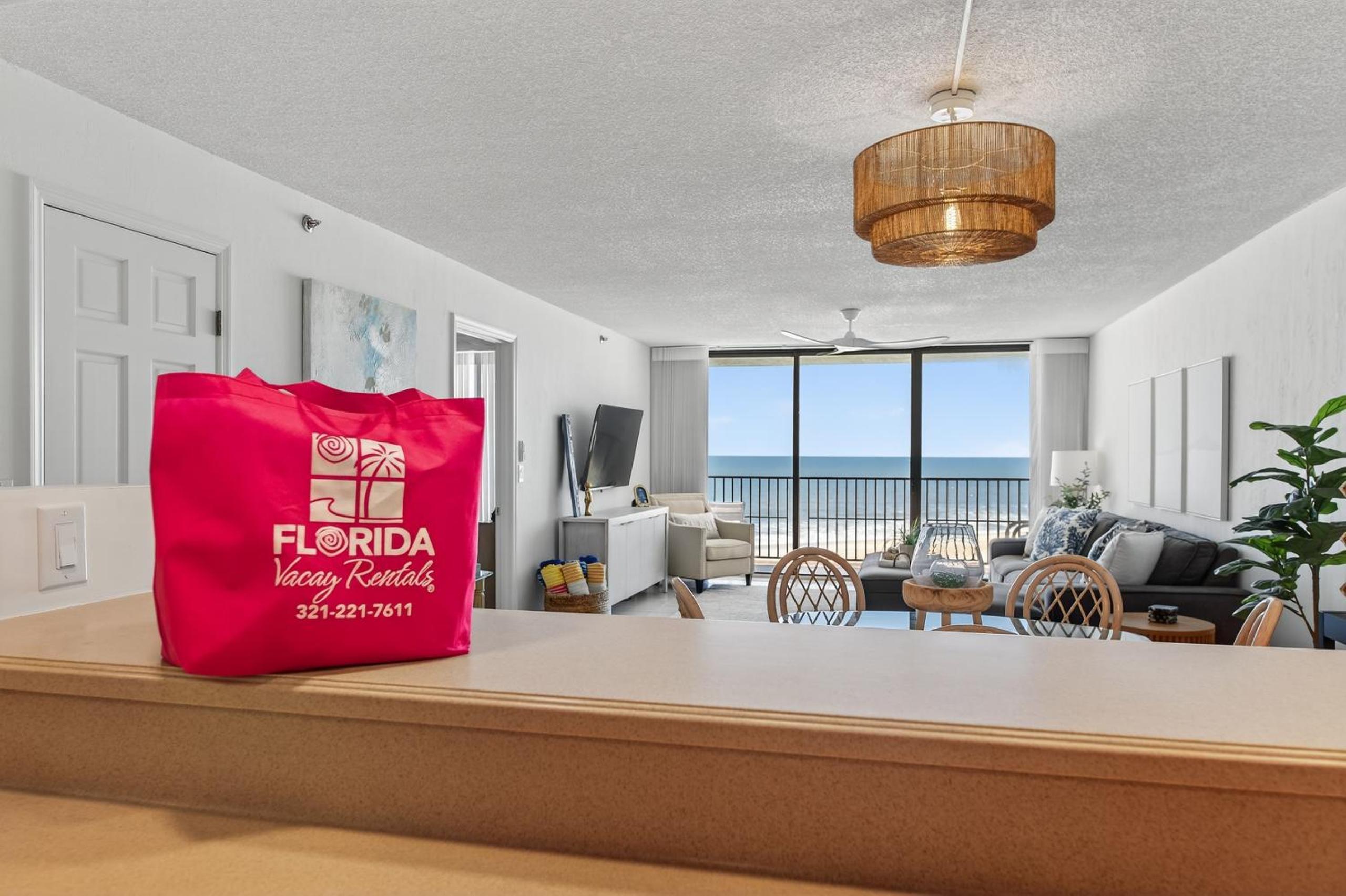 New Listing! Updated direct oceanfront condo with a pool, hot tub, and garage parking