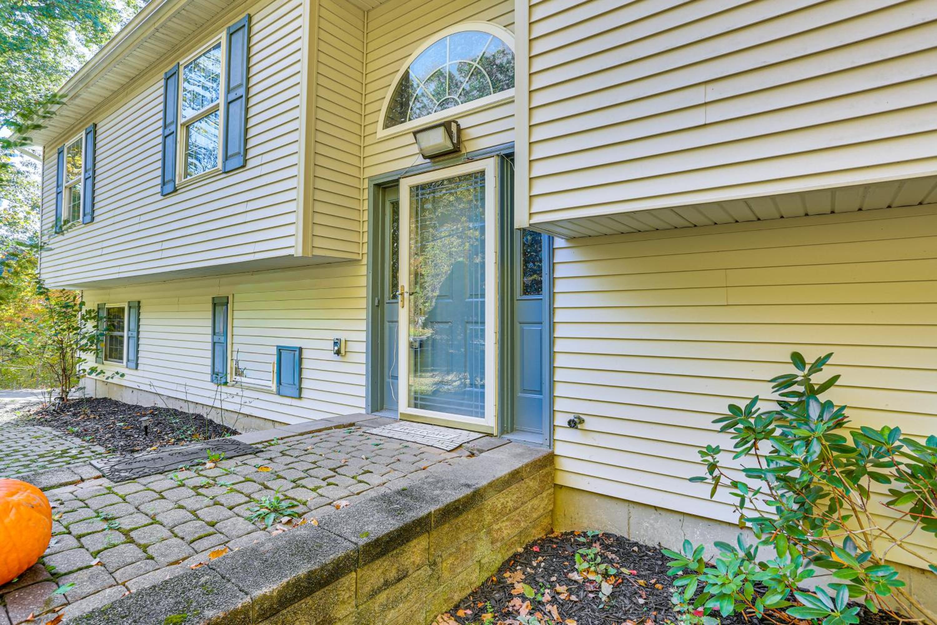 Hike, Ski and Explore Otisville Retreat with Yard!