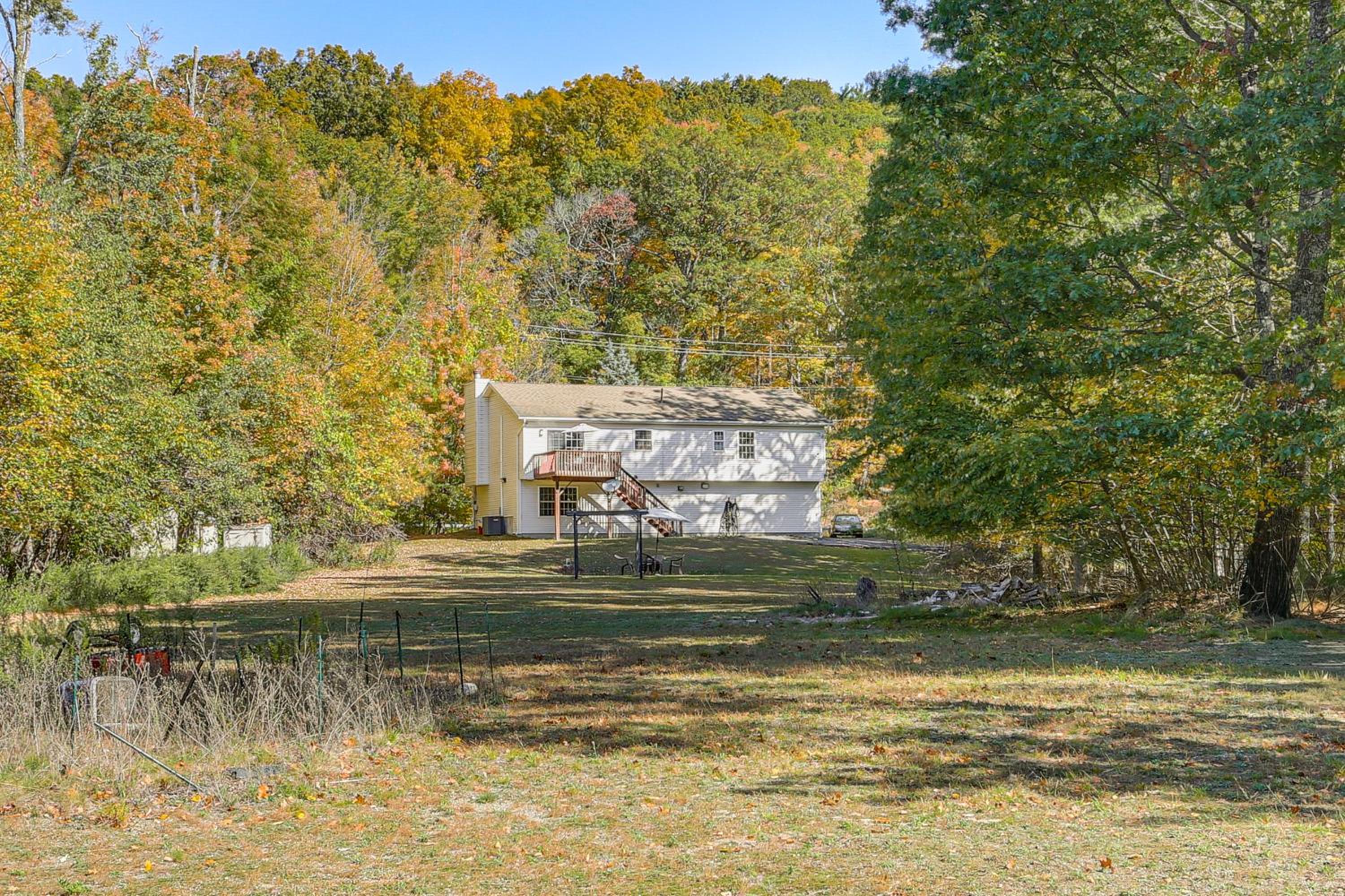 Hike, Ski and Explore Otisville Retreat with Yard!