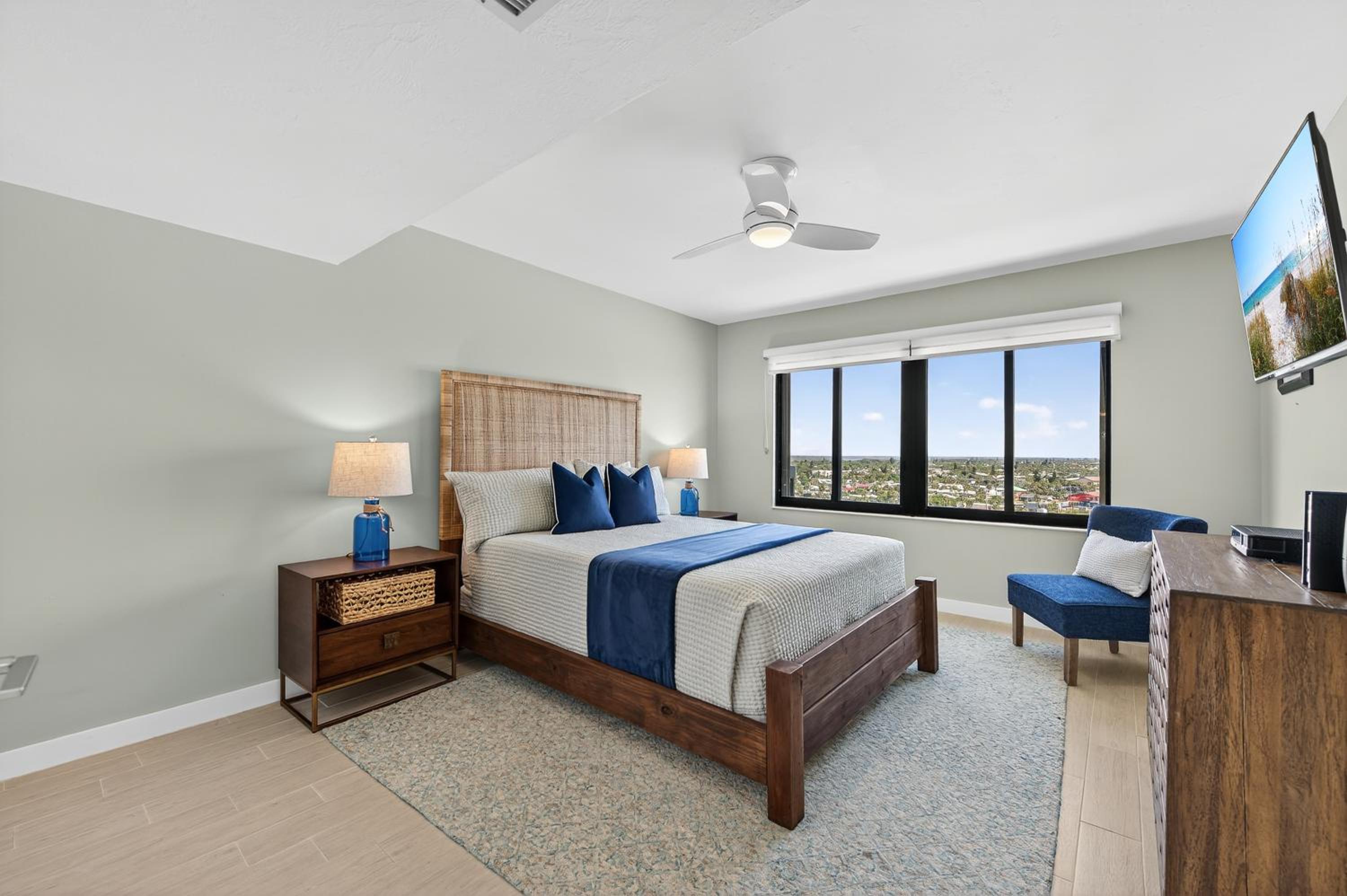 Renovated direct oceanfront condo with spacious balcony, heated pool, and garage parking