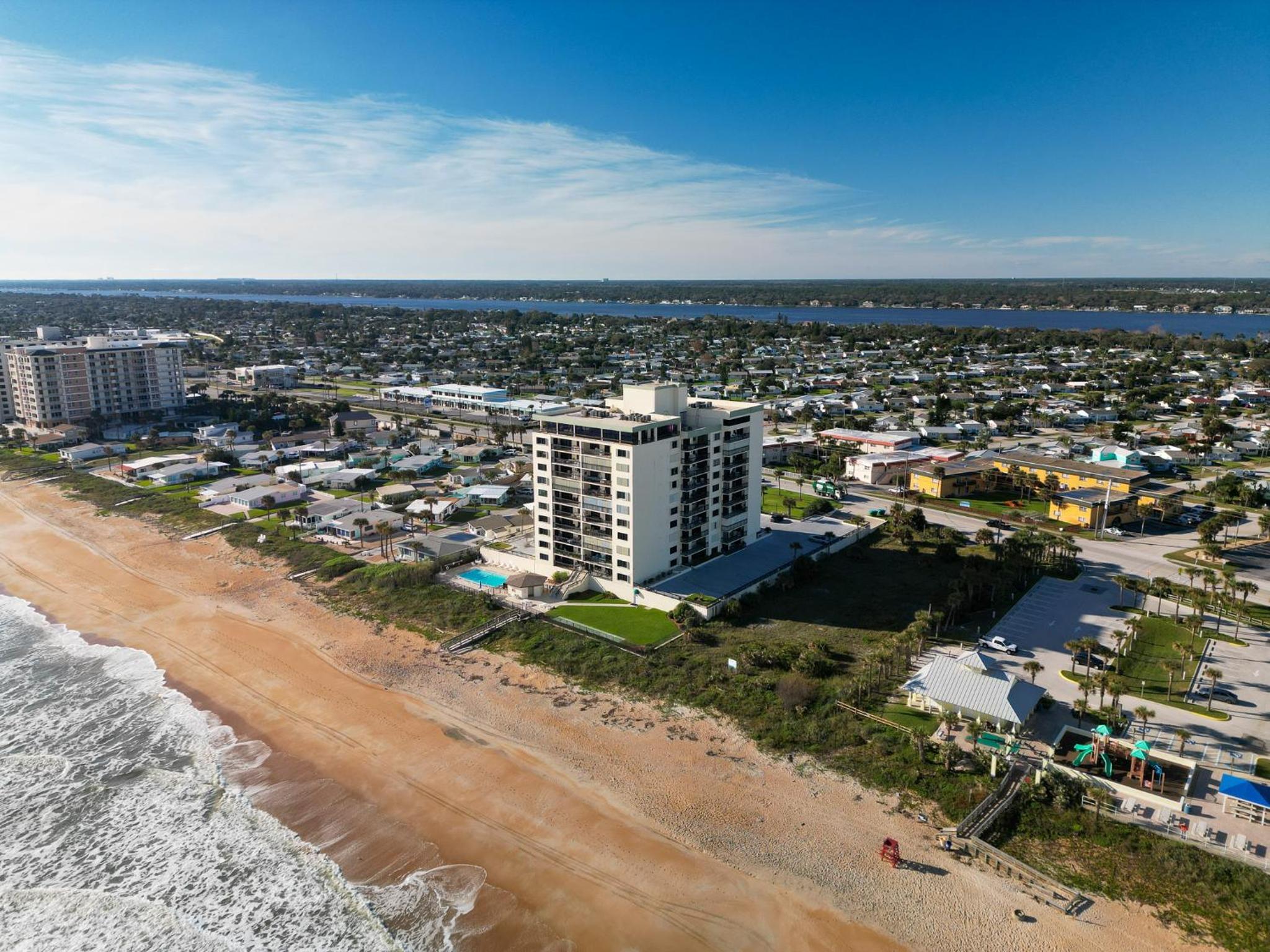 New Listing! Fully renovated with a sunset view, beachfront property with a heated pool