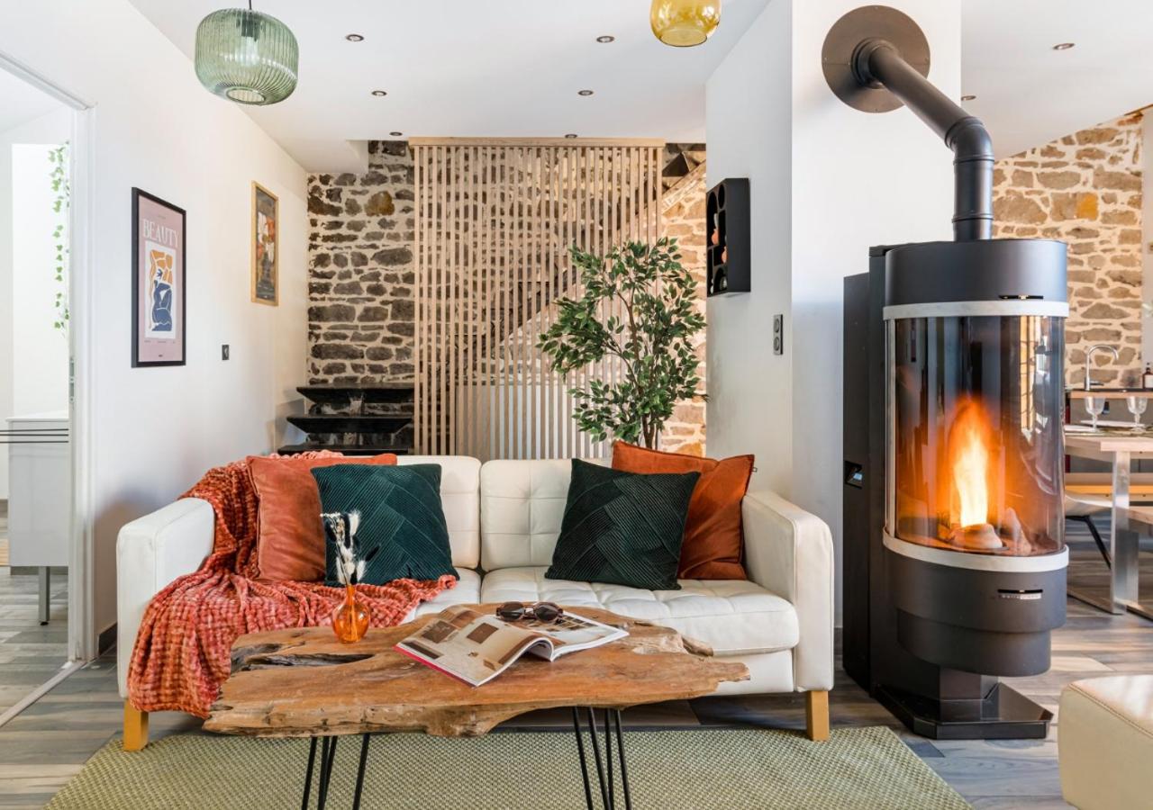 Le Rooftop Loft premium 3 chambres avec terrasse & parking en centre-ville de Saint-Étienne