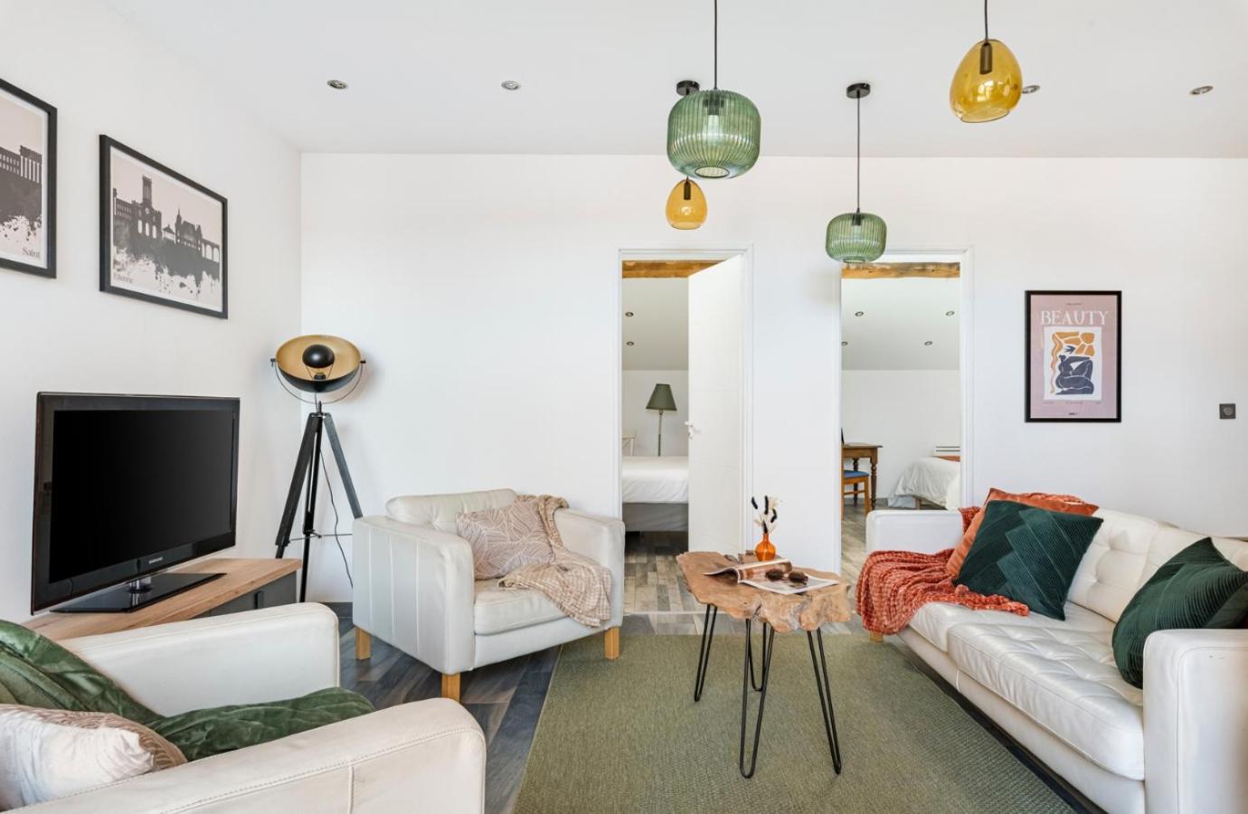 Le Rooftop Loft premium 3 chambres avec terrasse & parking en centre-ville de Saint-Étienne
