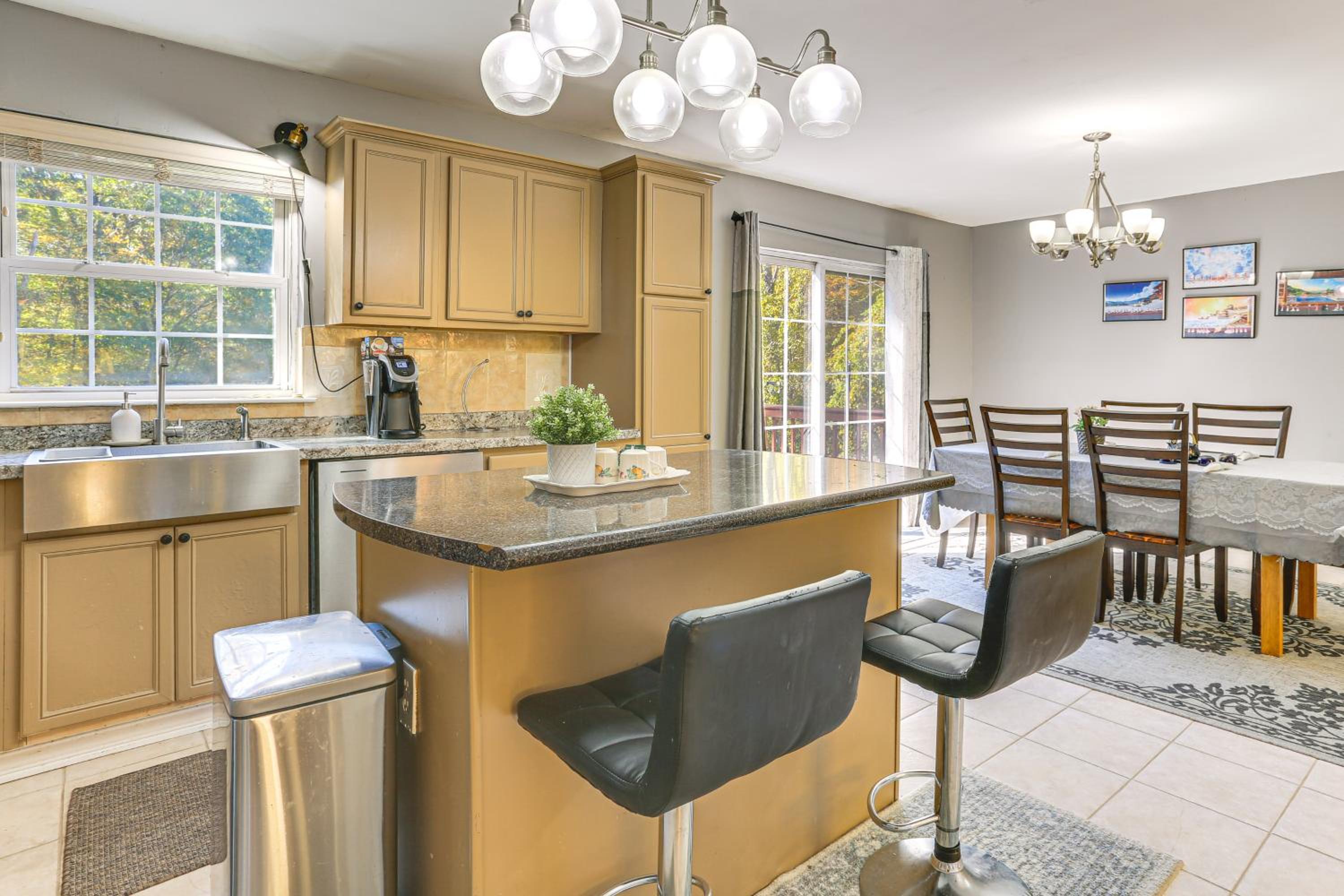 Hike, Ski and Explore Otisville Retreat with Yard!