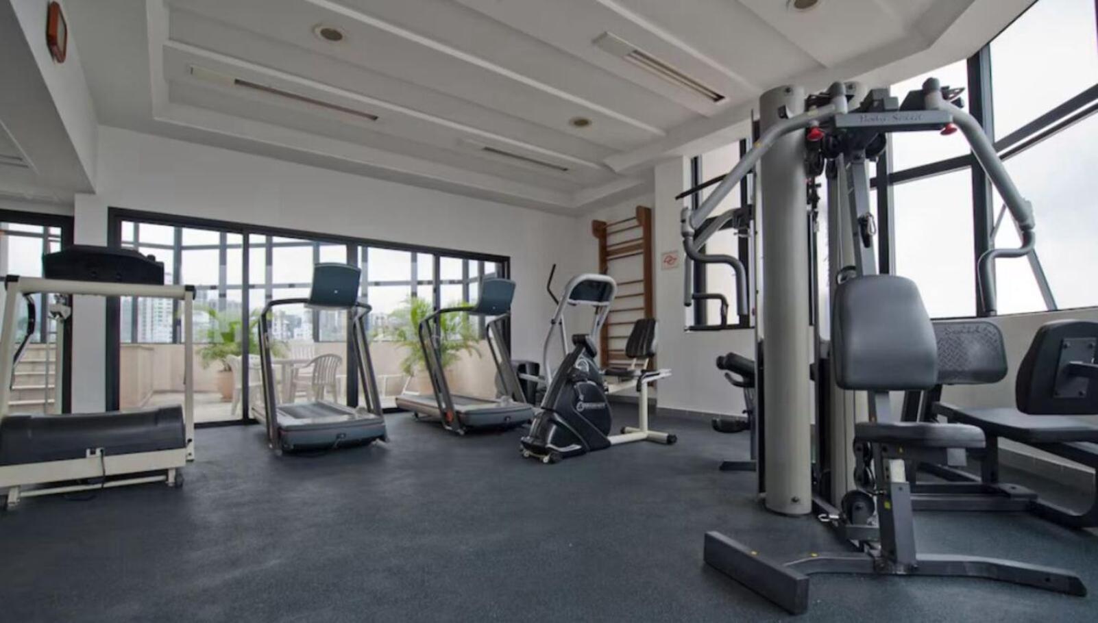 Flat c Academia, Sauna e Garagem - Jardim Paulista