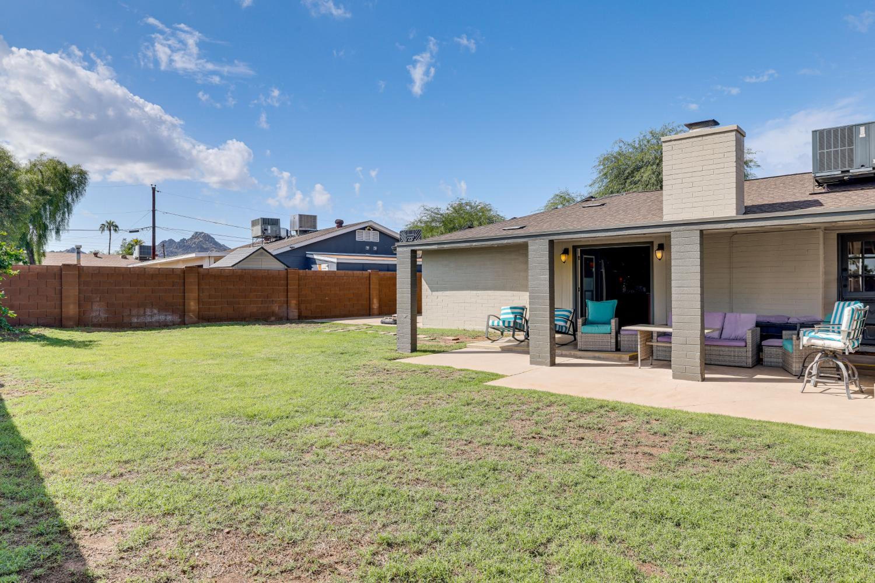 Game Room and Pet-Friendly Yard! Family Phoenix Gem
