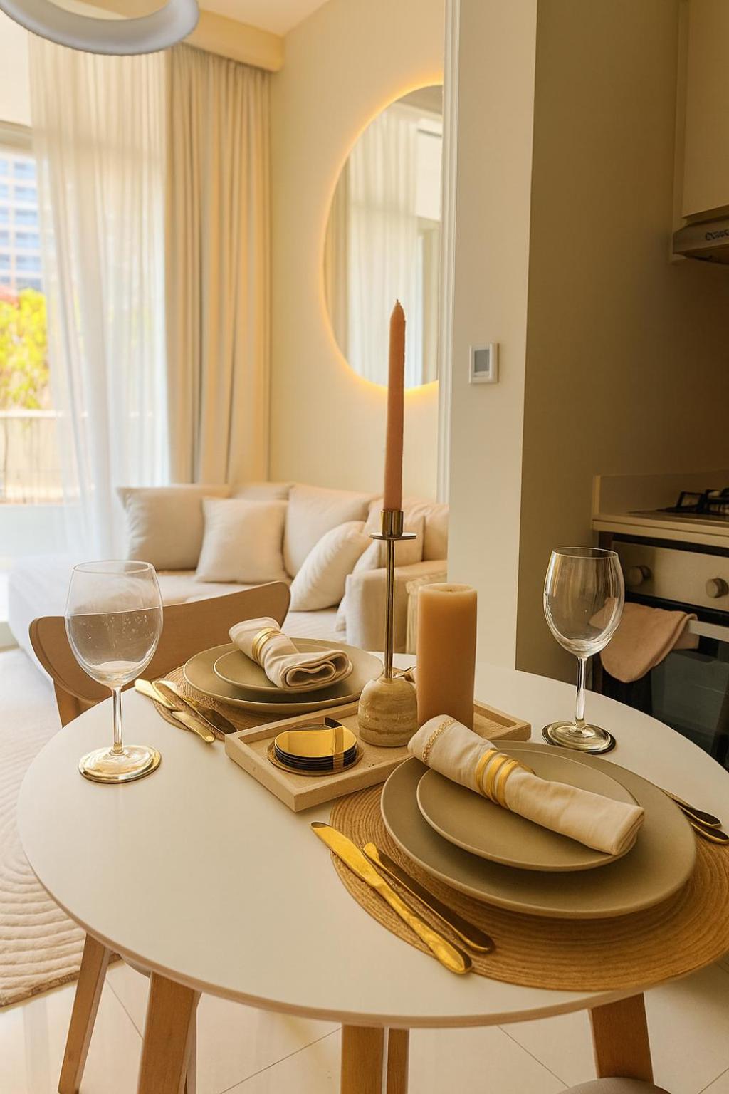 Modern 1BR Near Burj Khalifa Business Bay Reva Apt