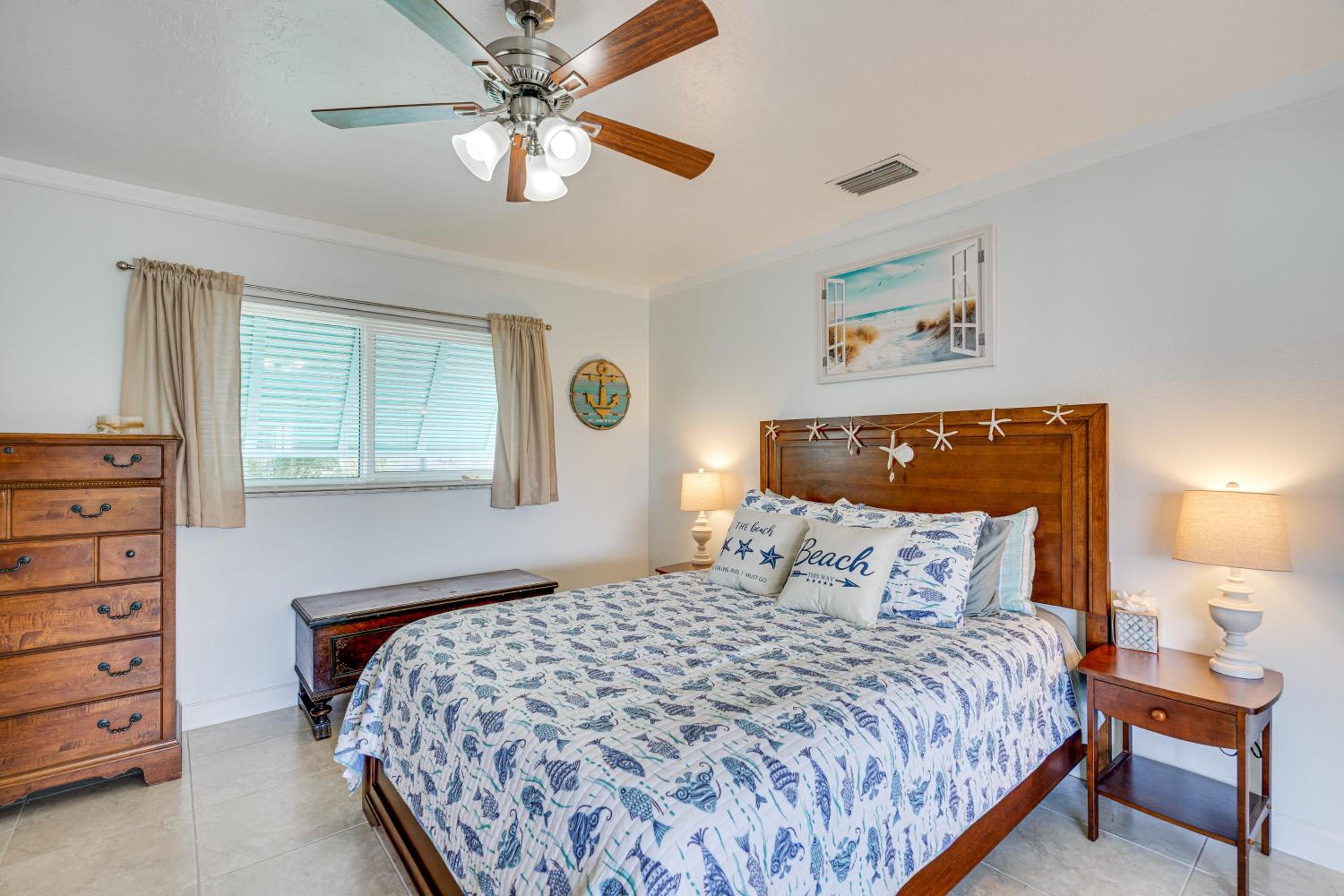 2 Mi to Bunche Beach, Waterfront Fort Myers Home