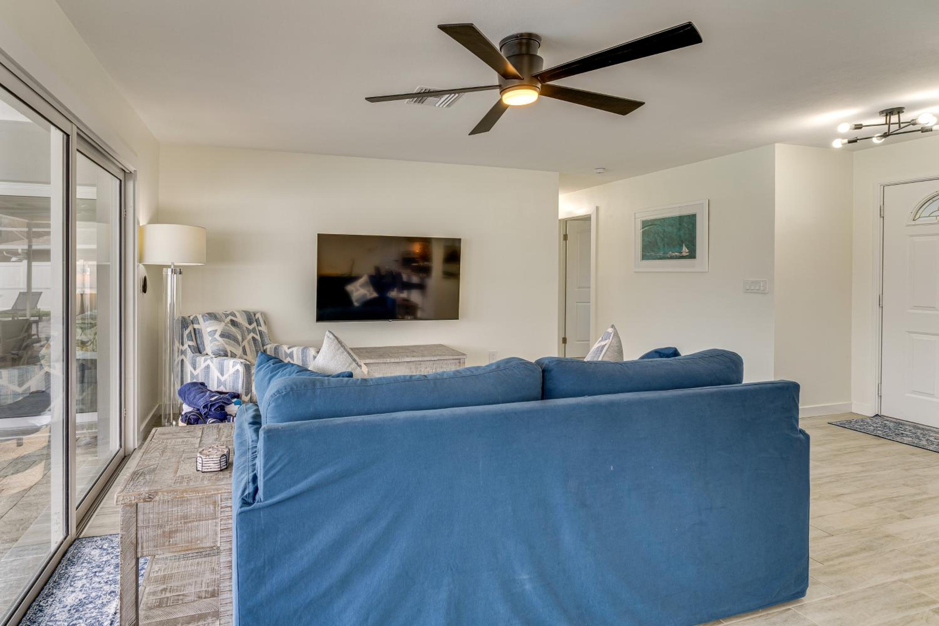 Fish and Swim Waterfront Home with Dock in Cape Coral