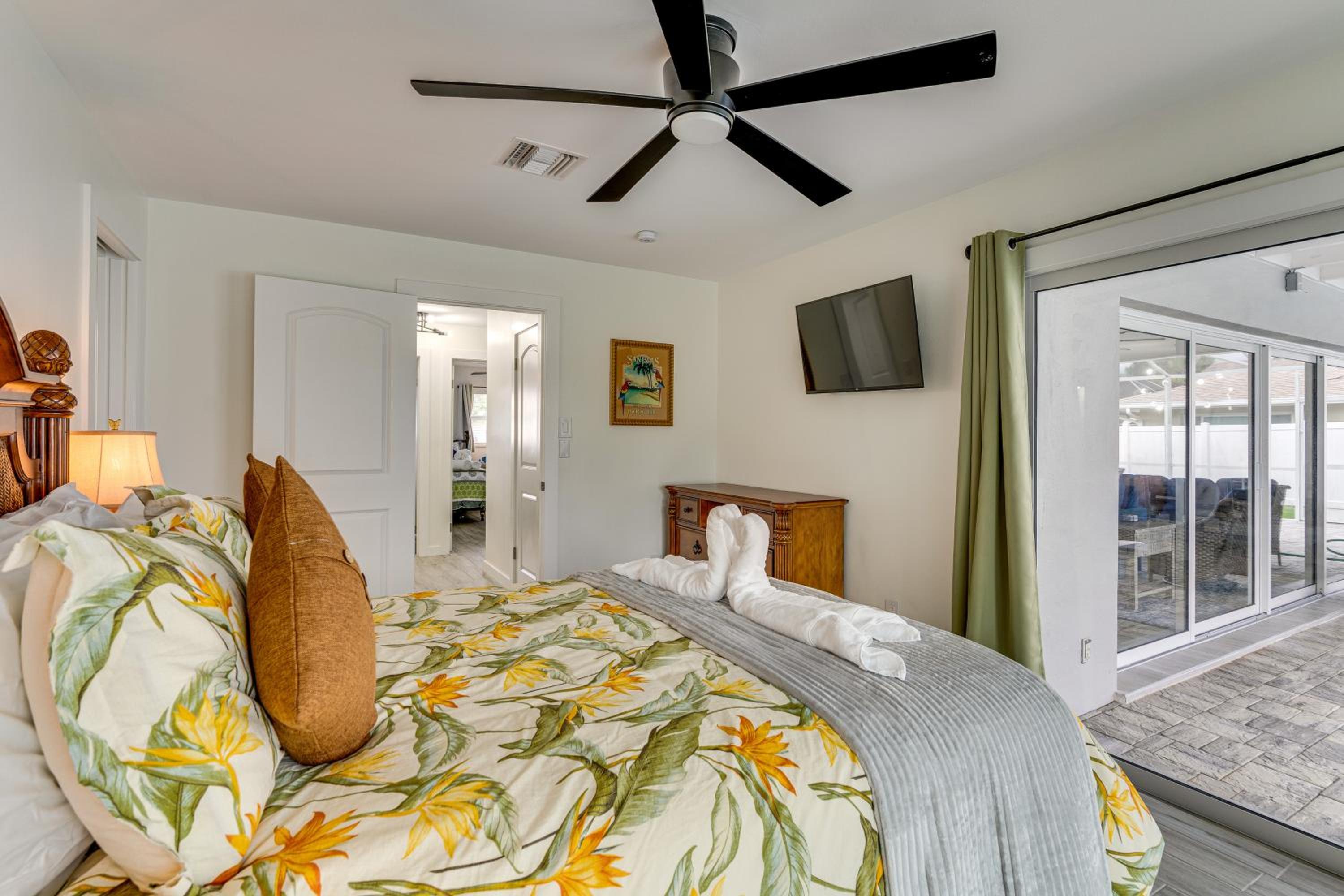 Fish and Swim Waterfront Home with Dock in Cape Coral
