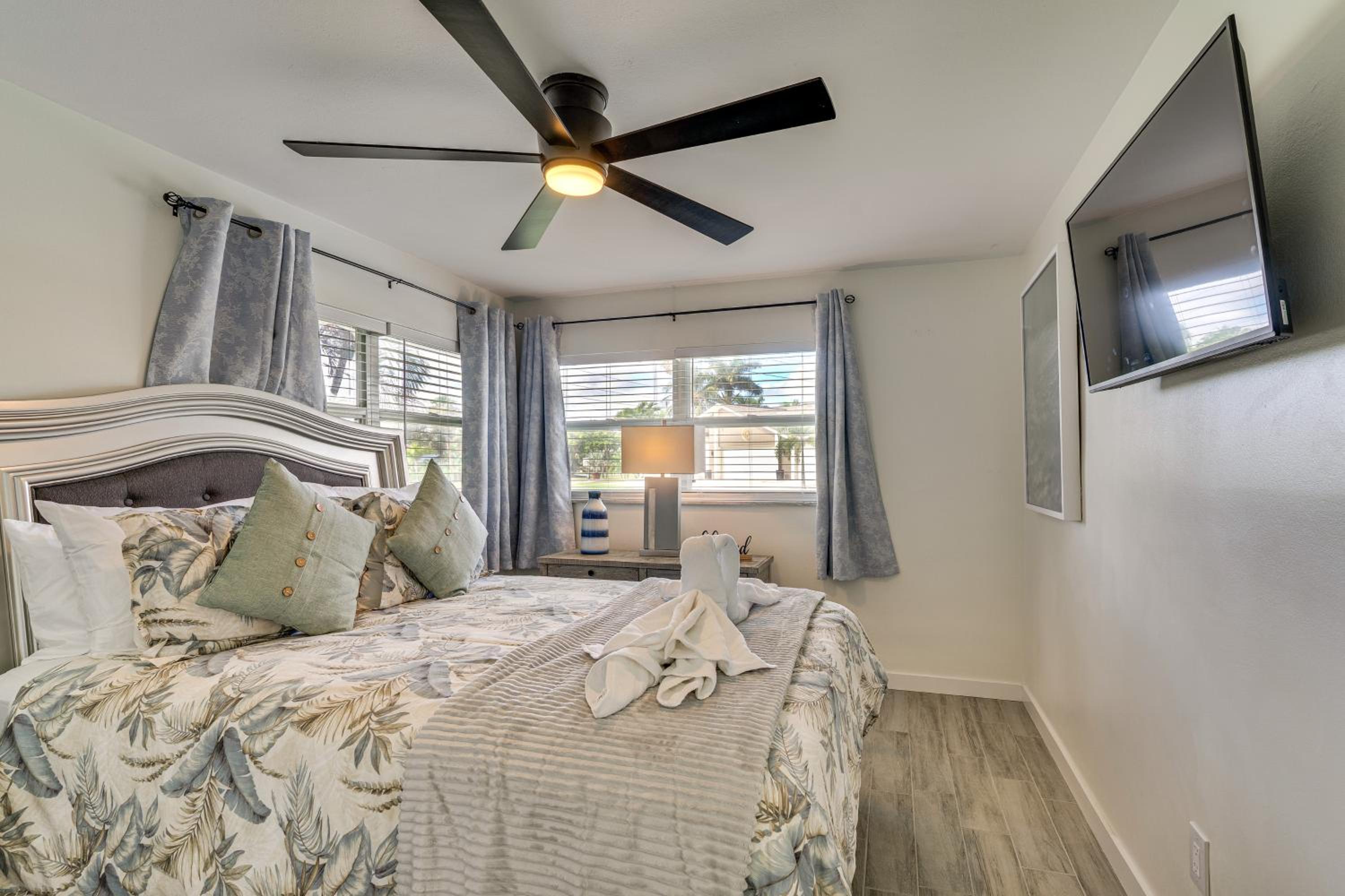 Fish and Swim Waterfront Home with Dock in Cape Coral