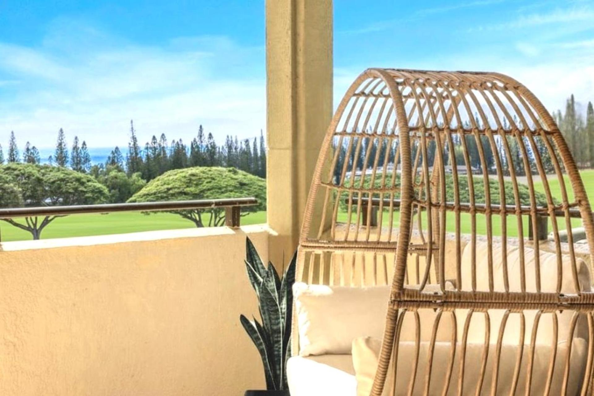 NEW KBM Resorts FREE CAR Kapalua Golf Villas 1-Bedroom Condo with Spacious Lanai and Golf Course Views KGV-18T4