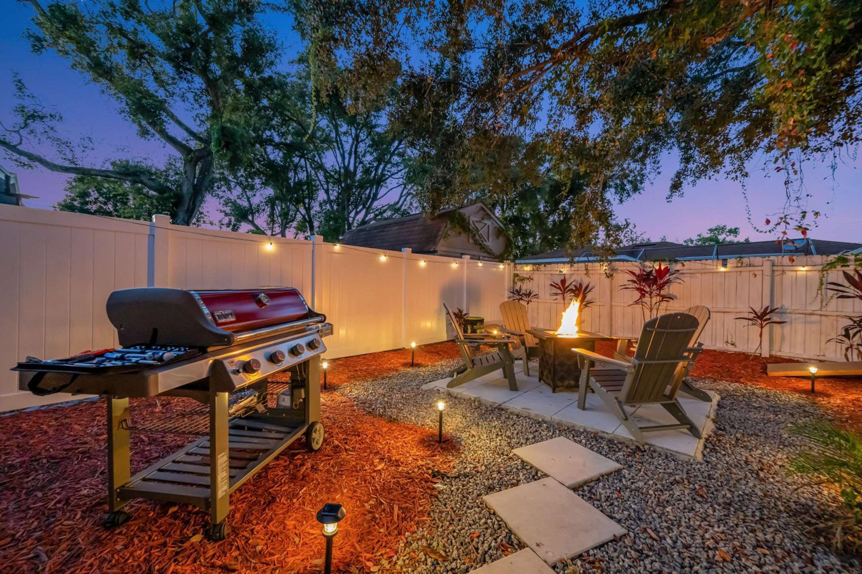 Family & Pet Friendly Getaway with Porch Fire Pit & Yard