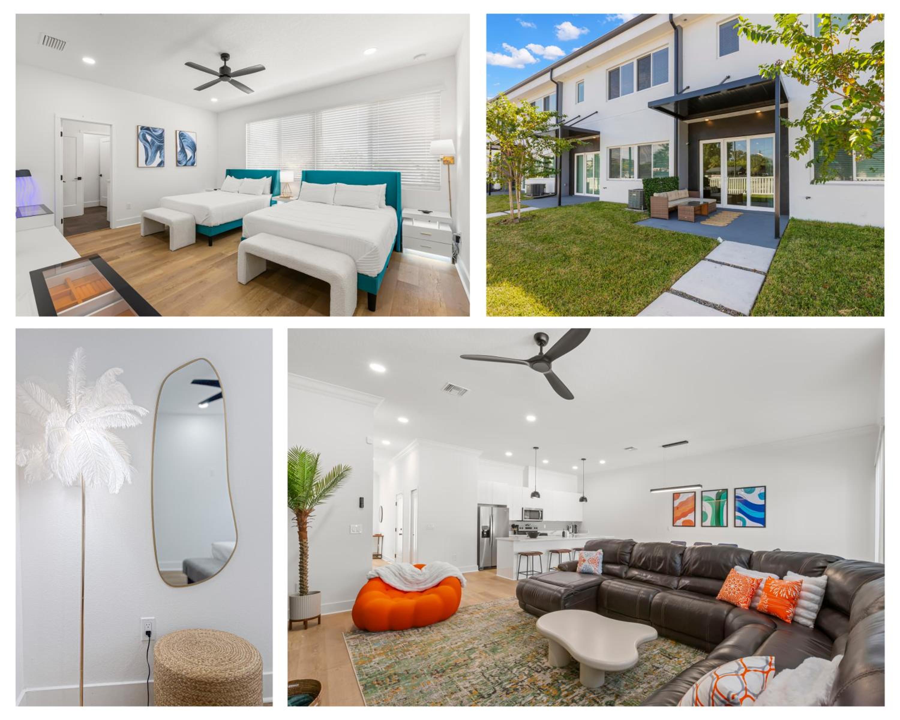 NEW! Columbus Cove - Gorgeous, Florida Themed Home In Heart of Tampa